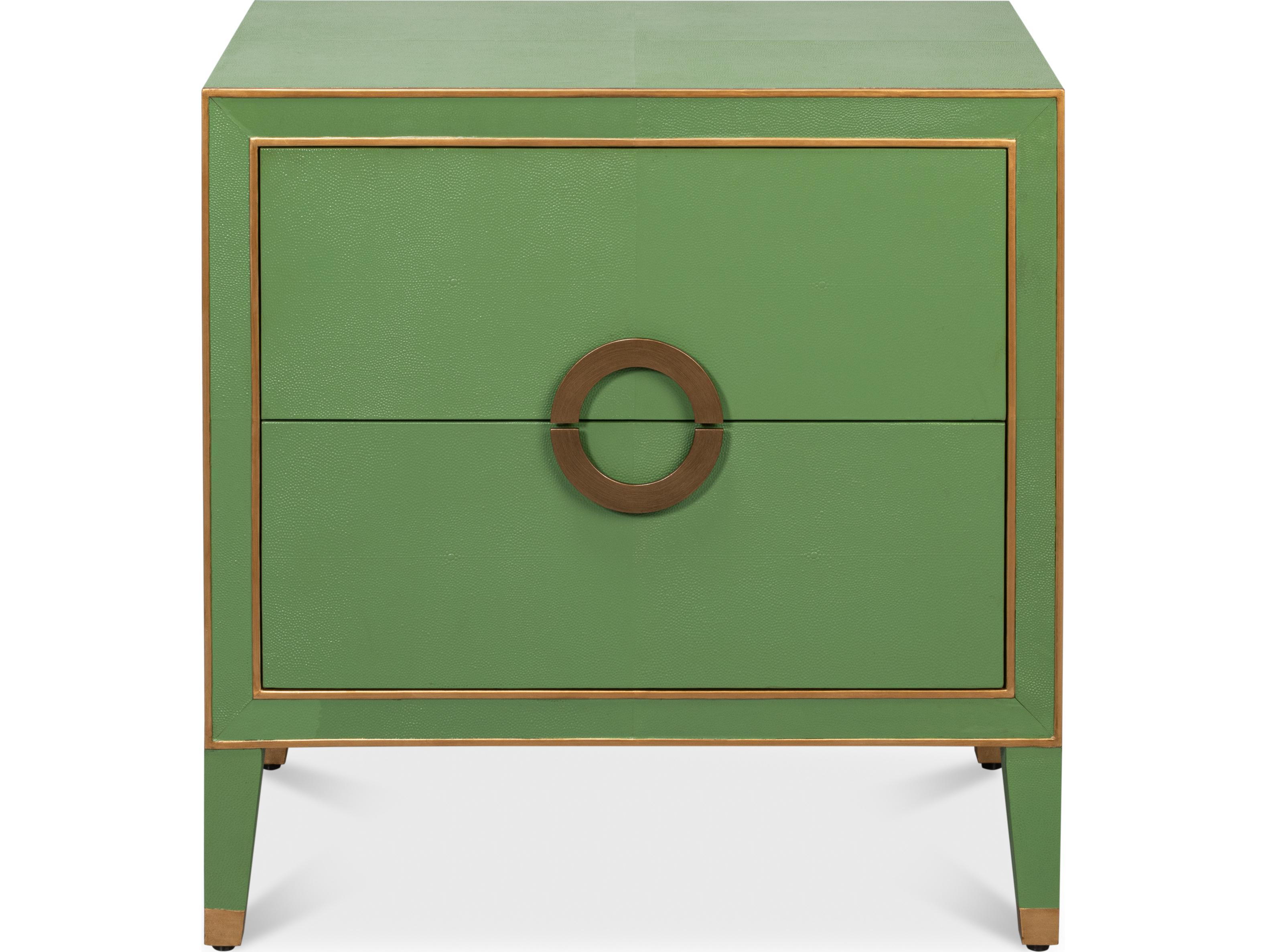 Sarreid Ltd Gabriella Night Stand Watercress