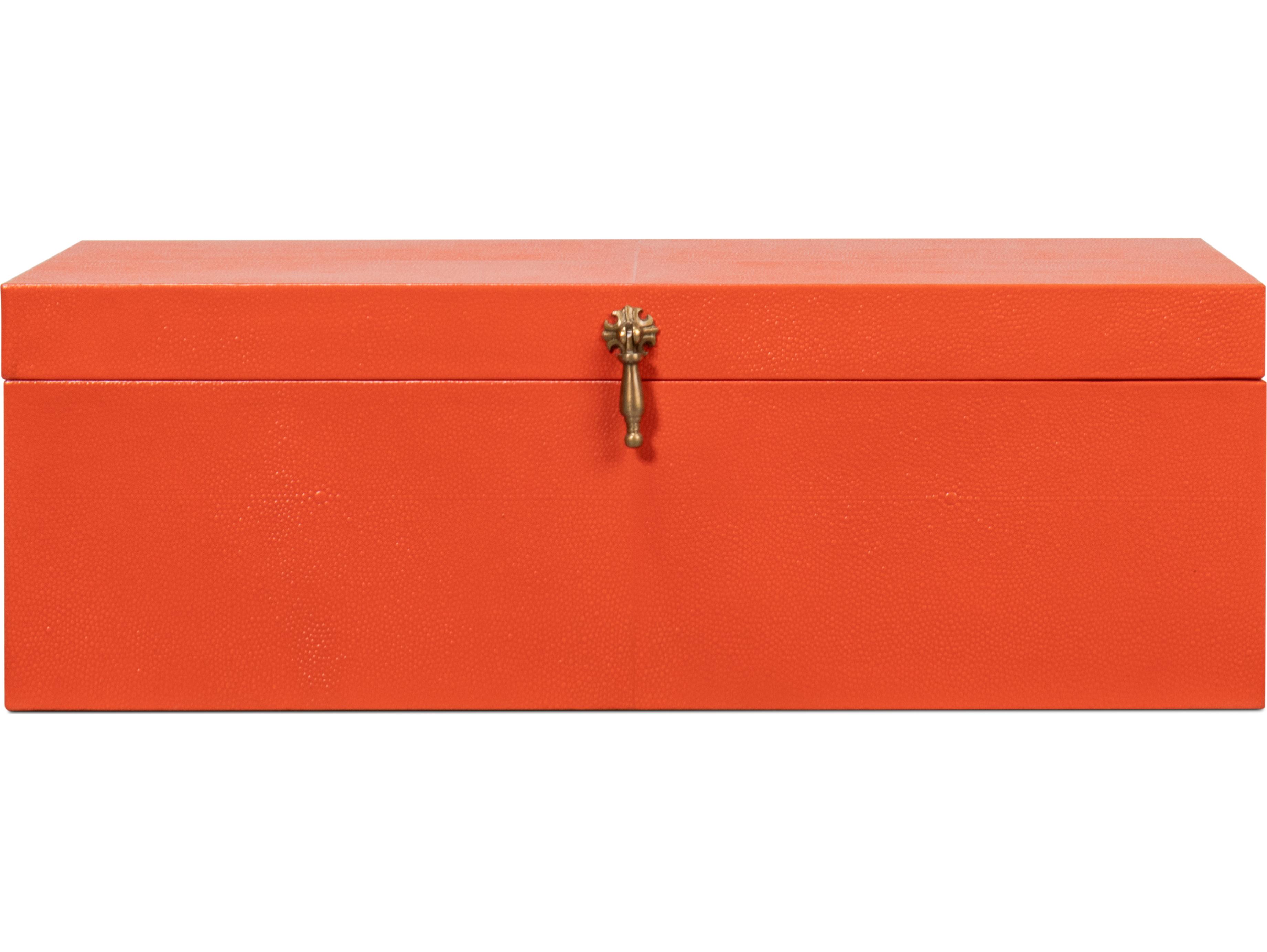 Sarreid Ltd Cosmos Nesting Boxes 3 Orangeade
