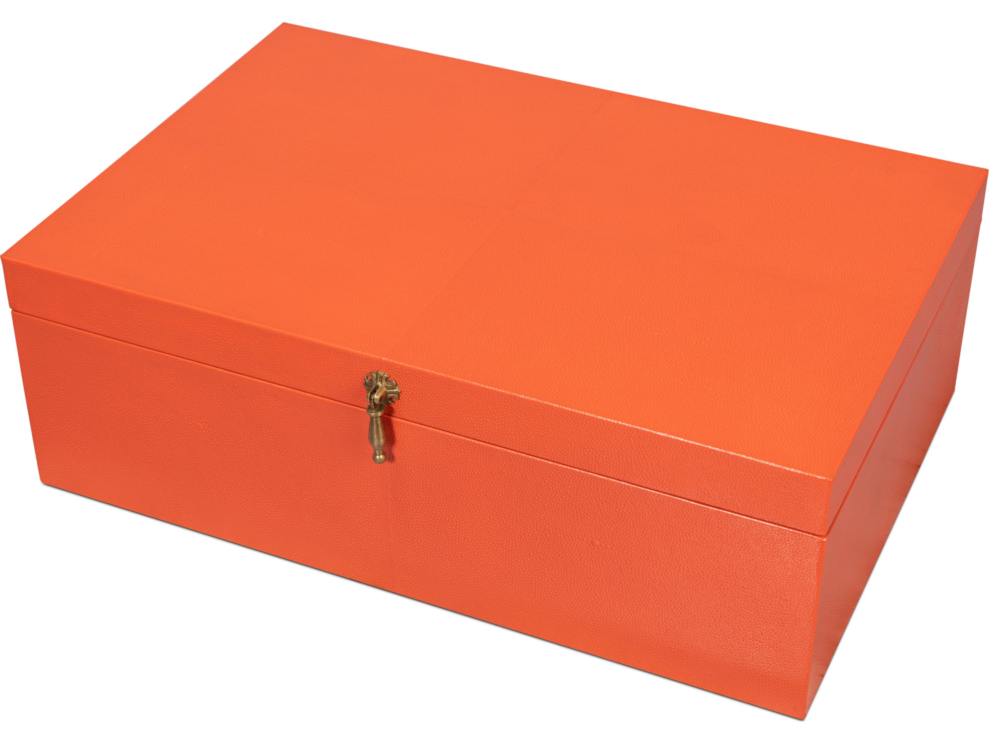 Sarreid Ltd Cosmos Nesting Boxes 3 Orangeade