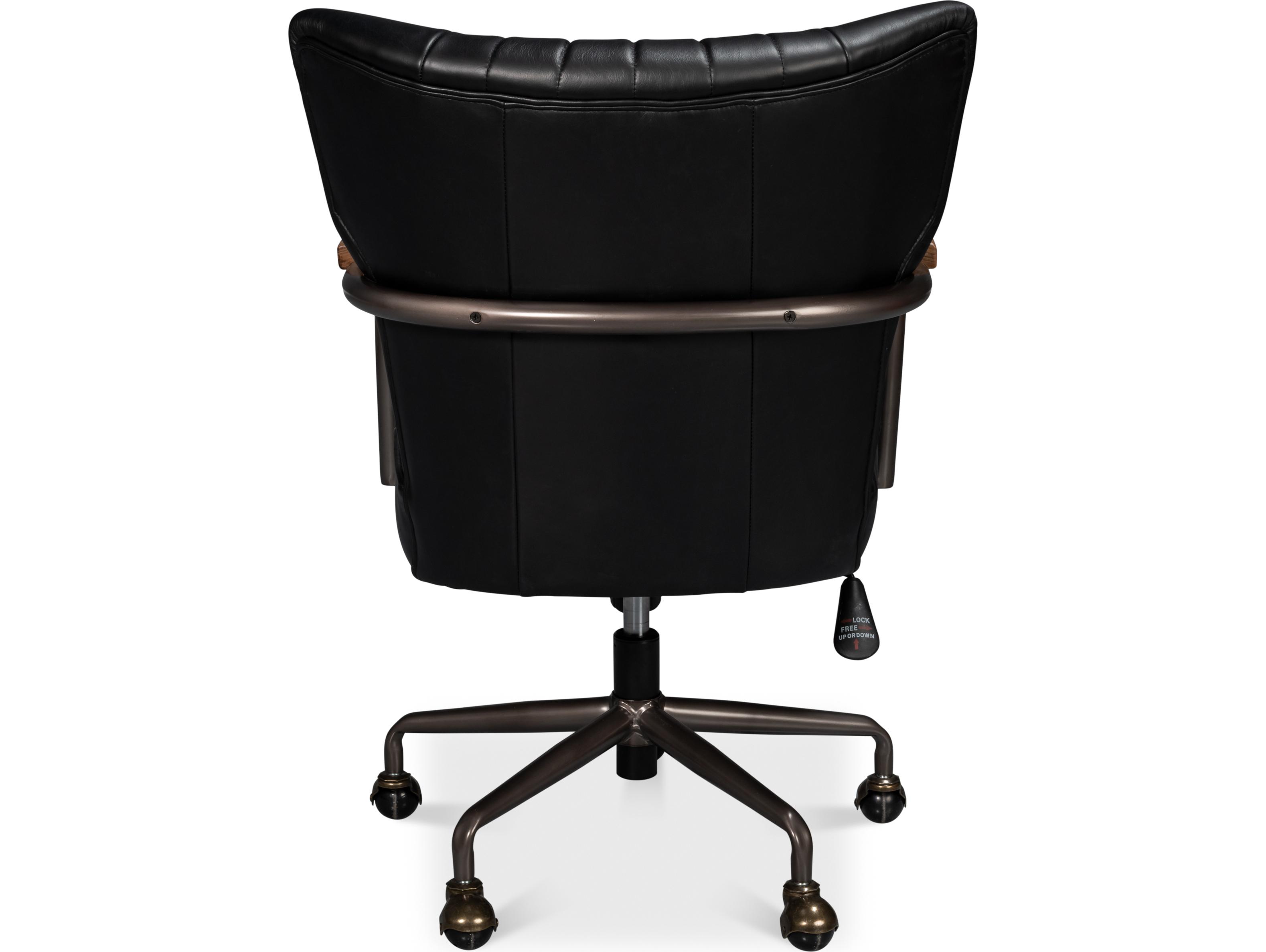 Sarreid Ltd Parker office Chair Onyx Black