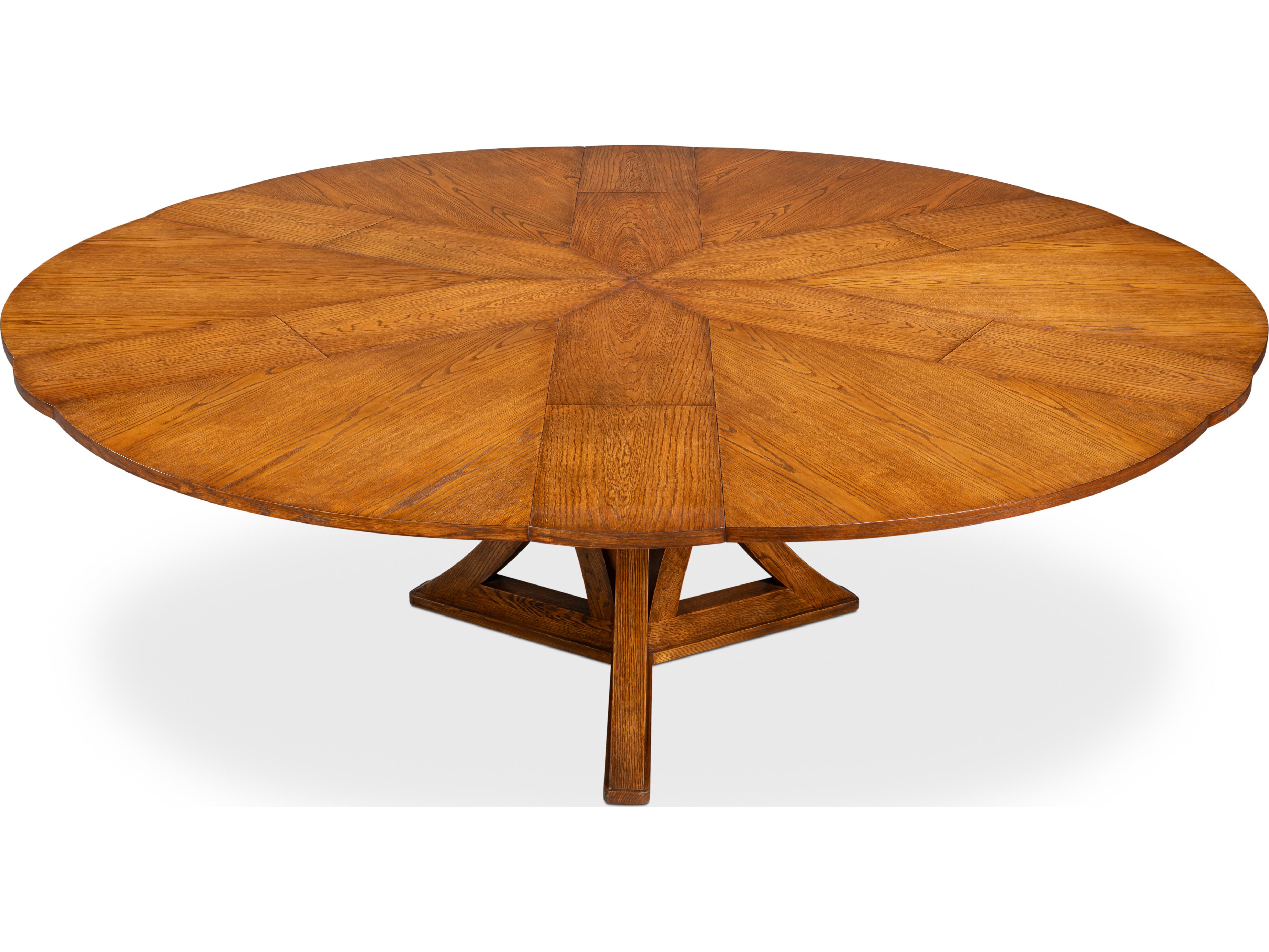 Sarreid Ltd Jupe Round Wood Dining Table