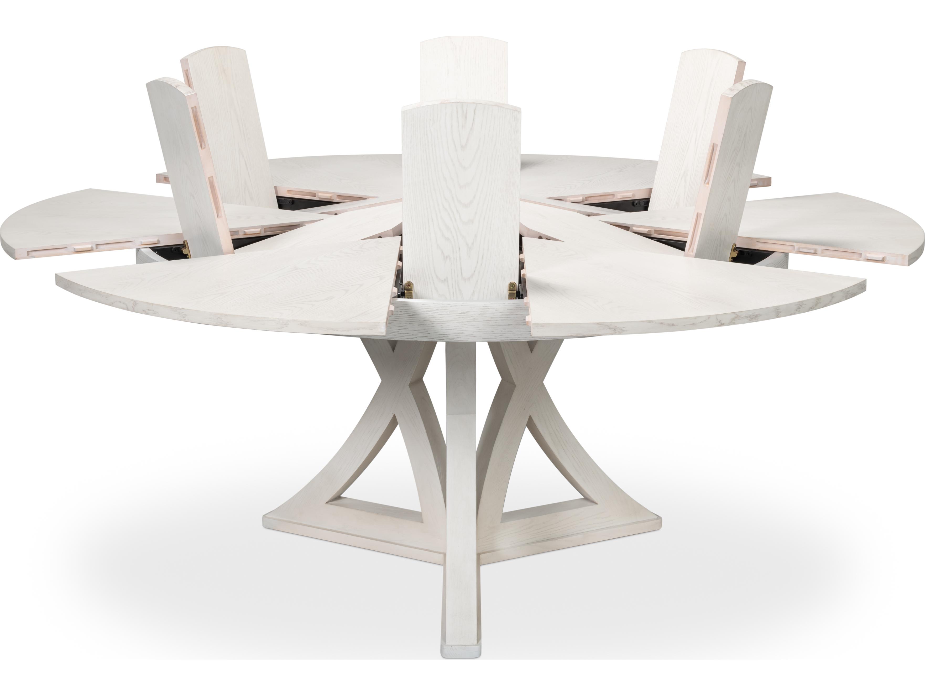 Sarreid Ltd Casual Jupe Dining Table Working White