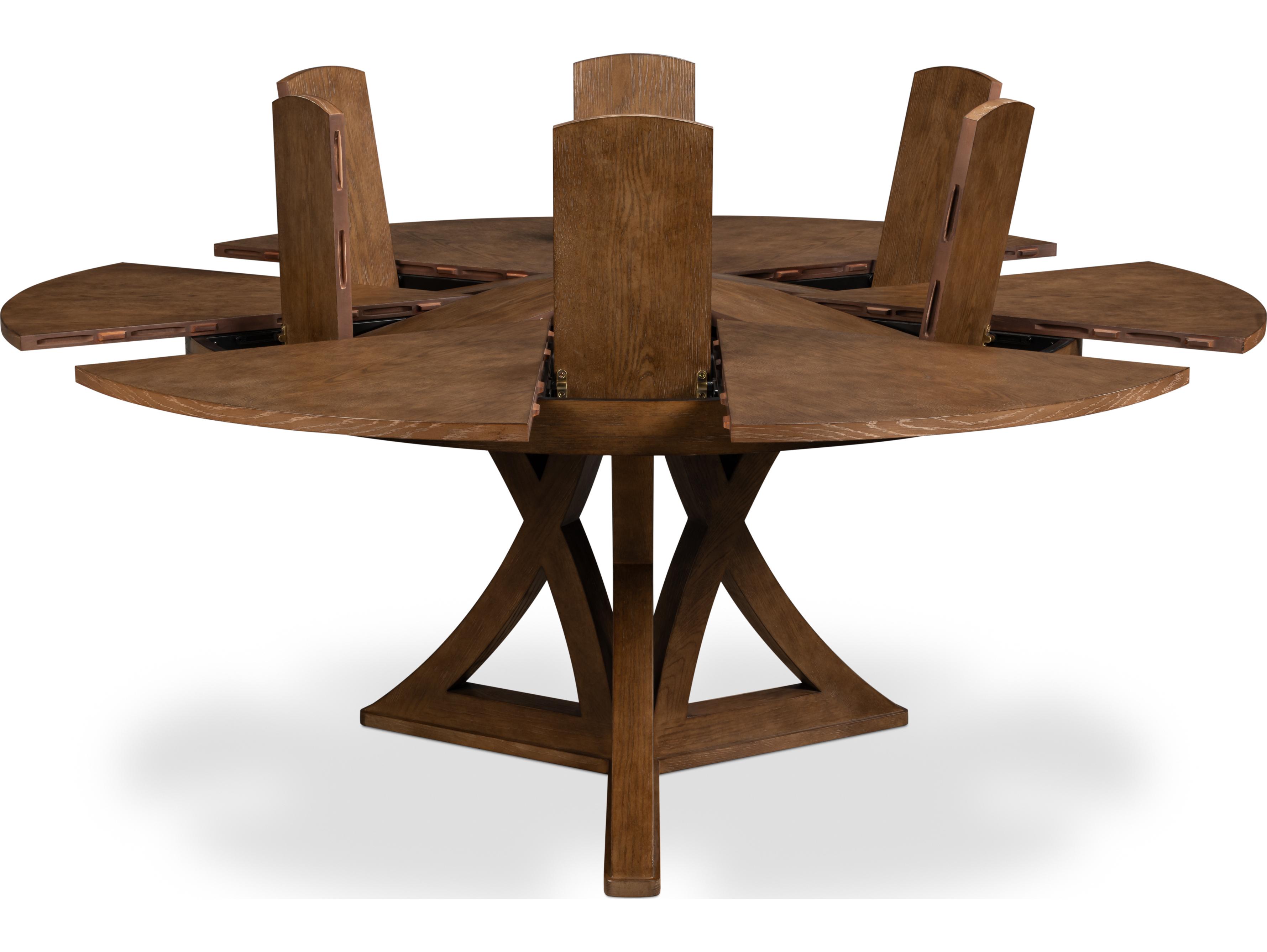 Sarreid Ltd Casual Jupe Dining Table Light Mink