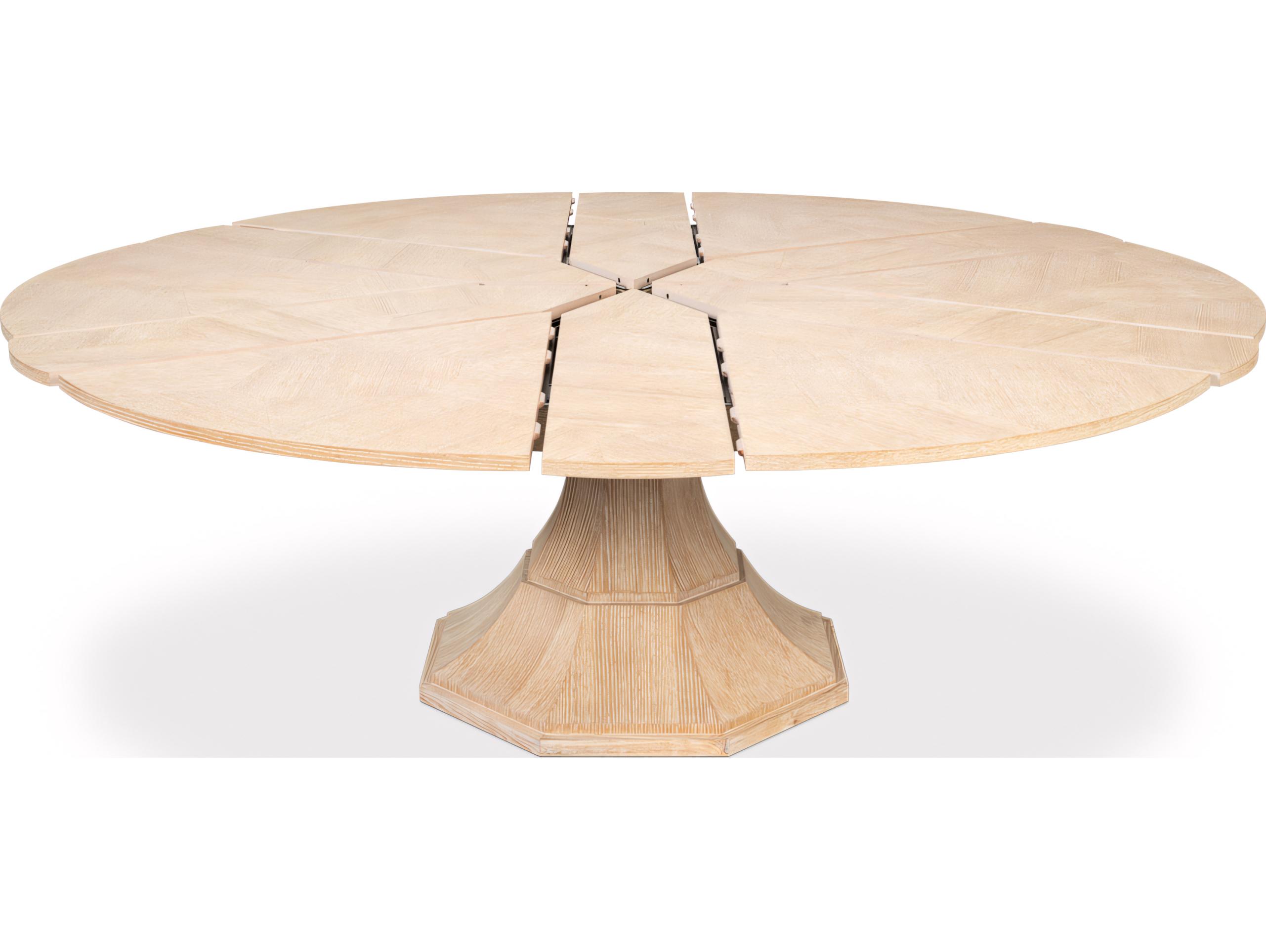 Sarreid Ltd Jupe Round Wood Dining Table