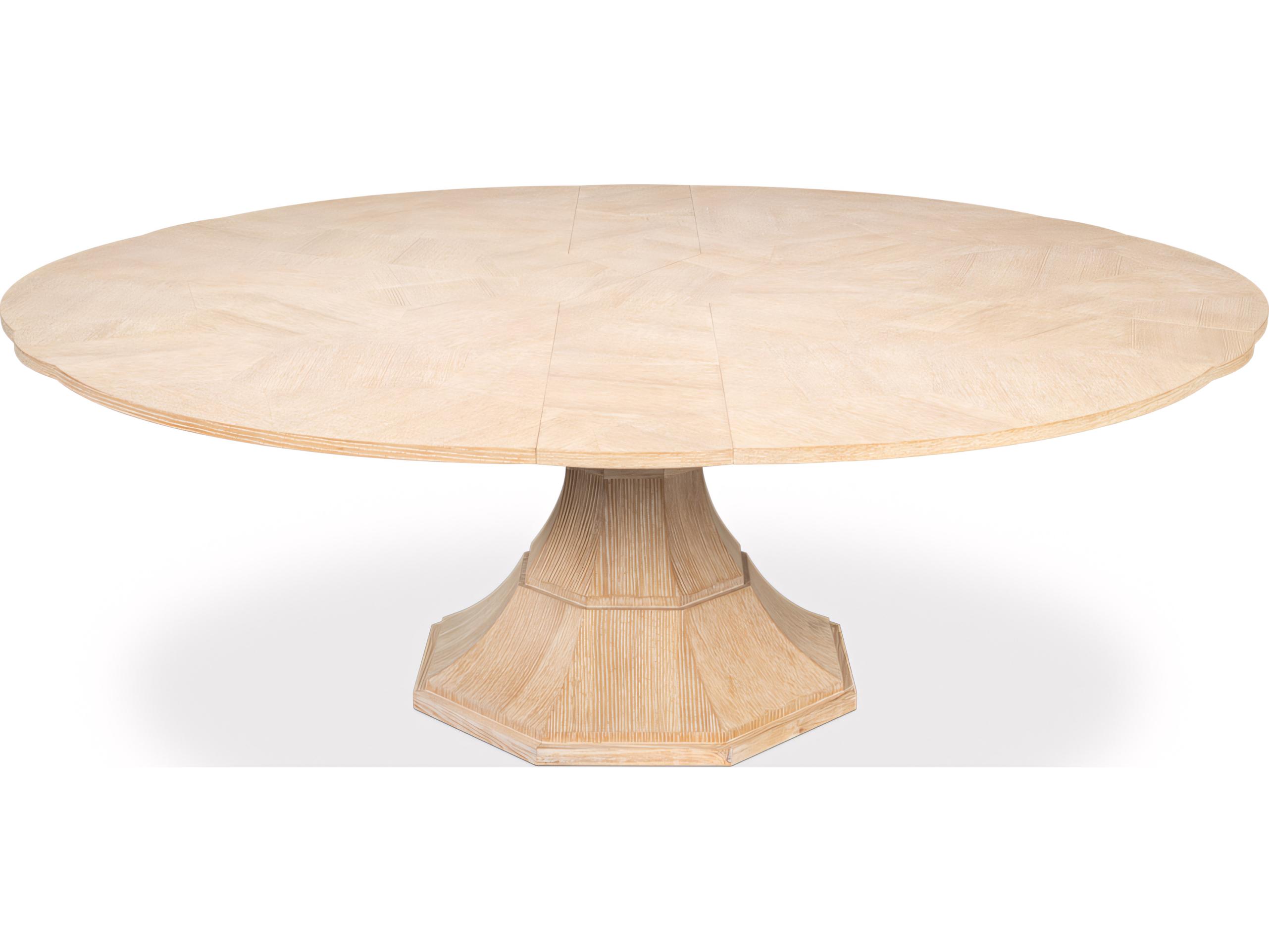 Sarreid Ltd Jupe Round Wood Dining Table