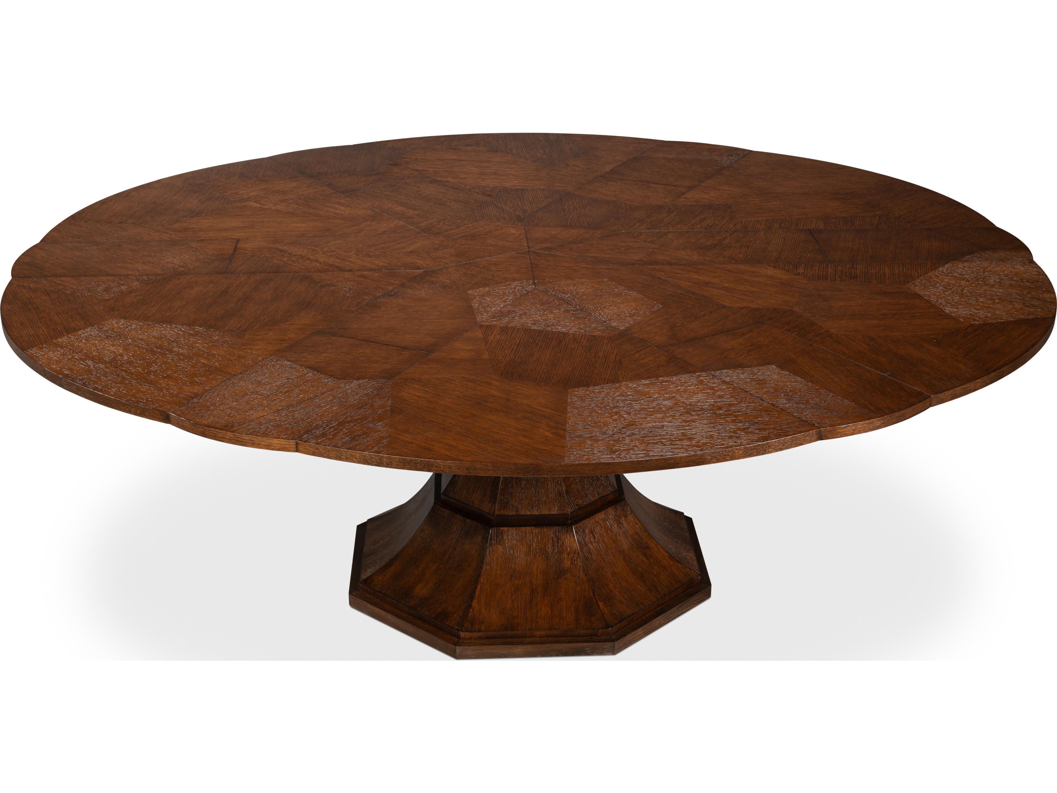 Sarreid Ltd Jupe Round Wood Dining Table