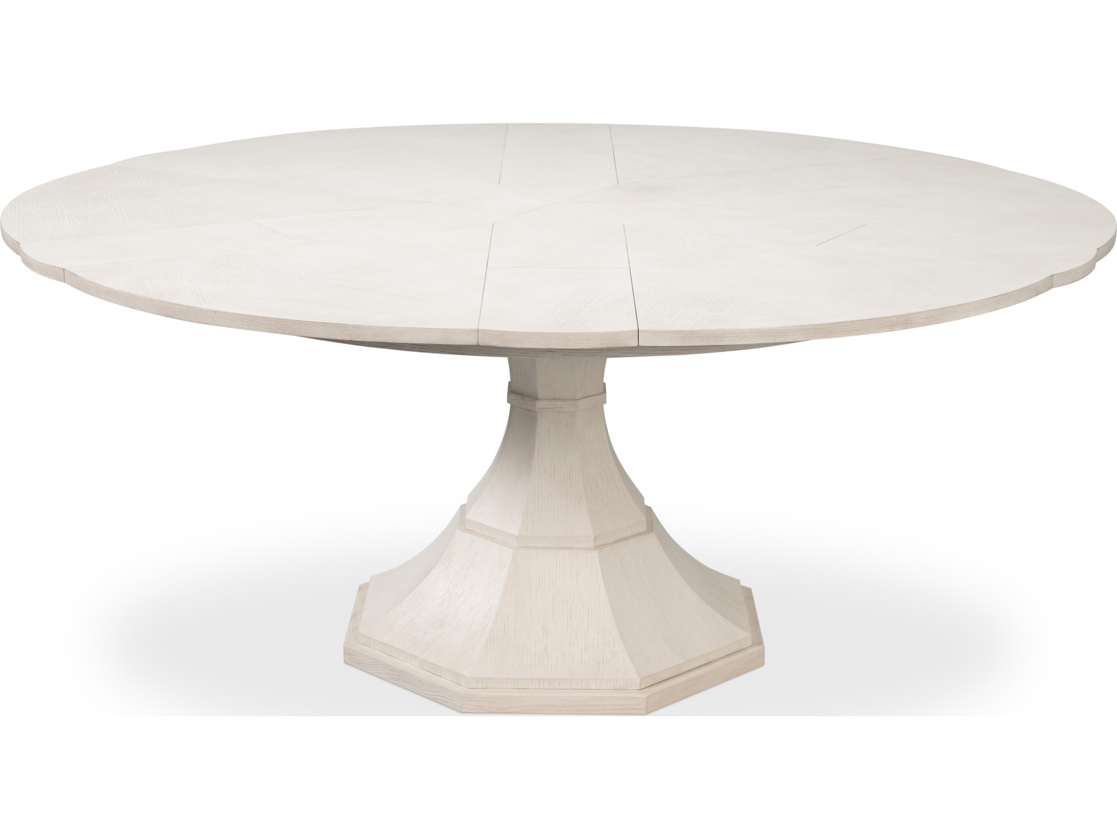 Sarreid Ltd Giselle Jupe Dining Table Working White