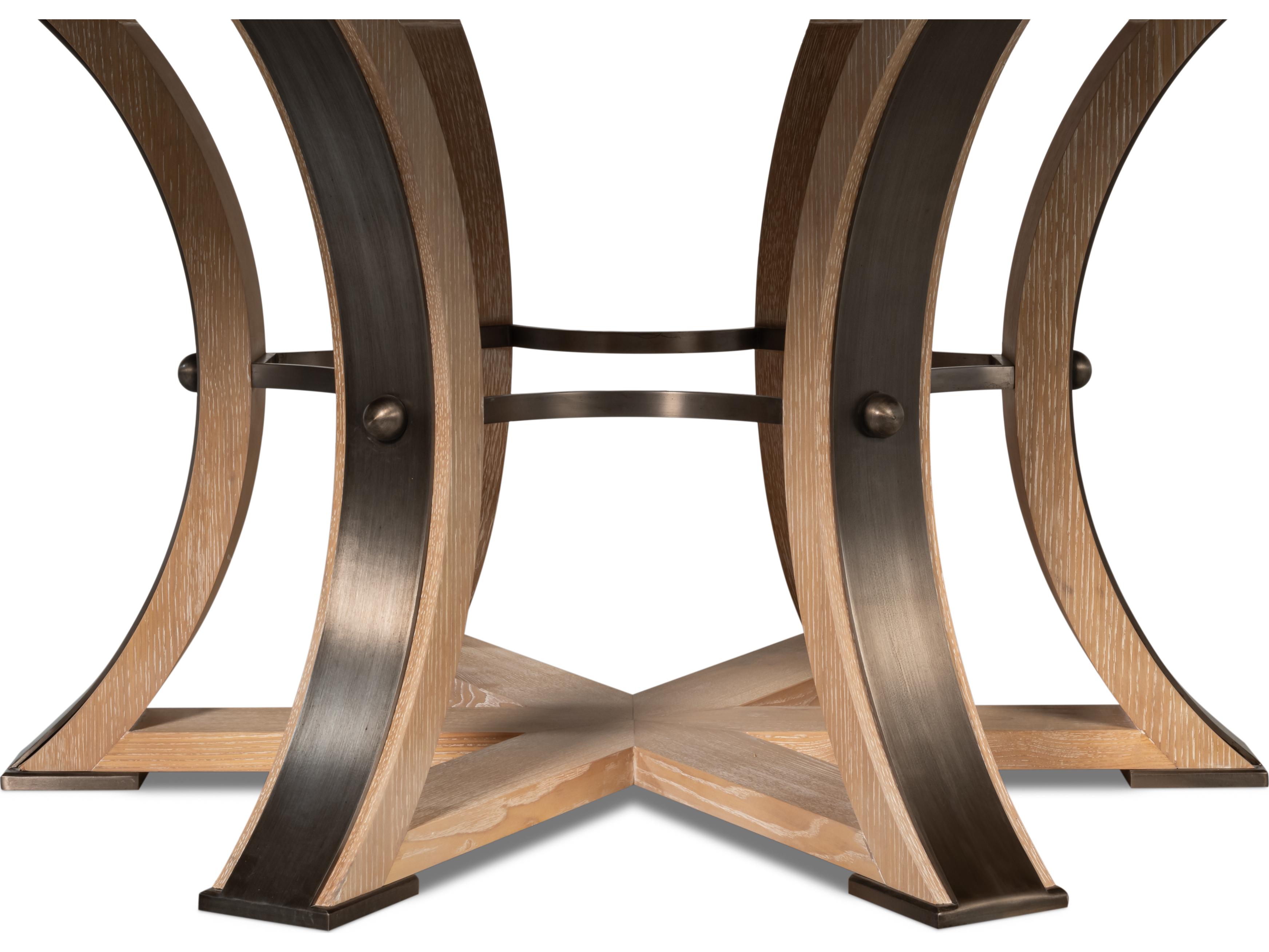 Sarreid Ltd Jupe Round Wood Dining Table