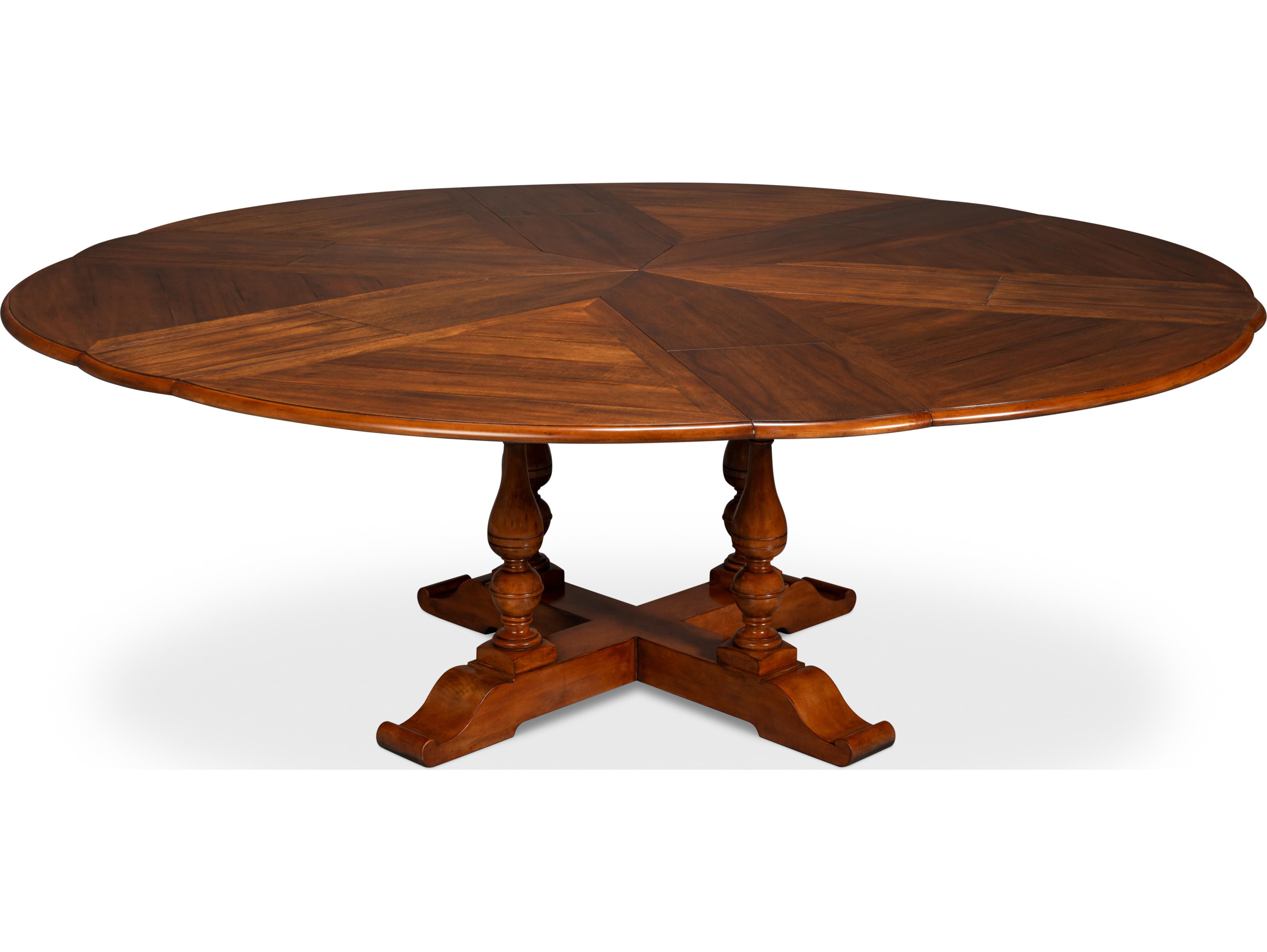 Sarreid Ltd Walnut Jupe Dining Table