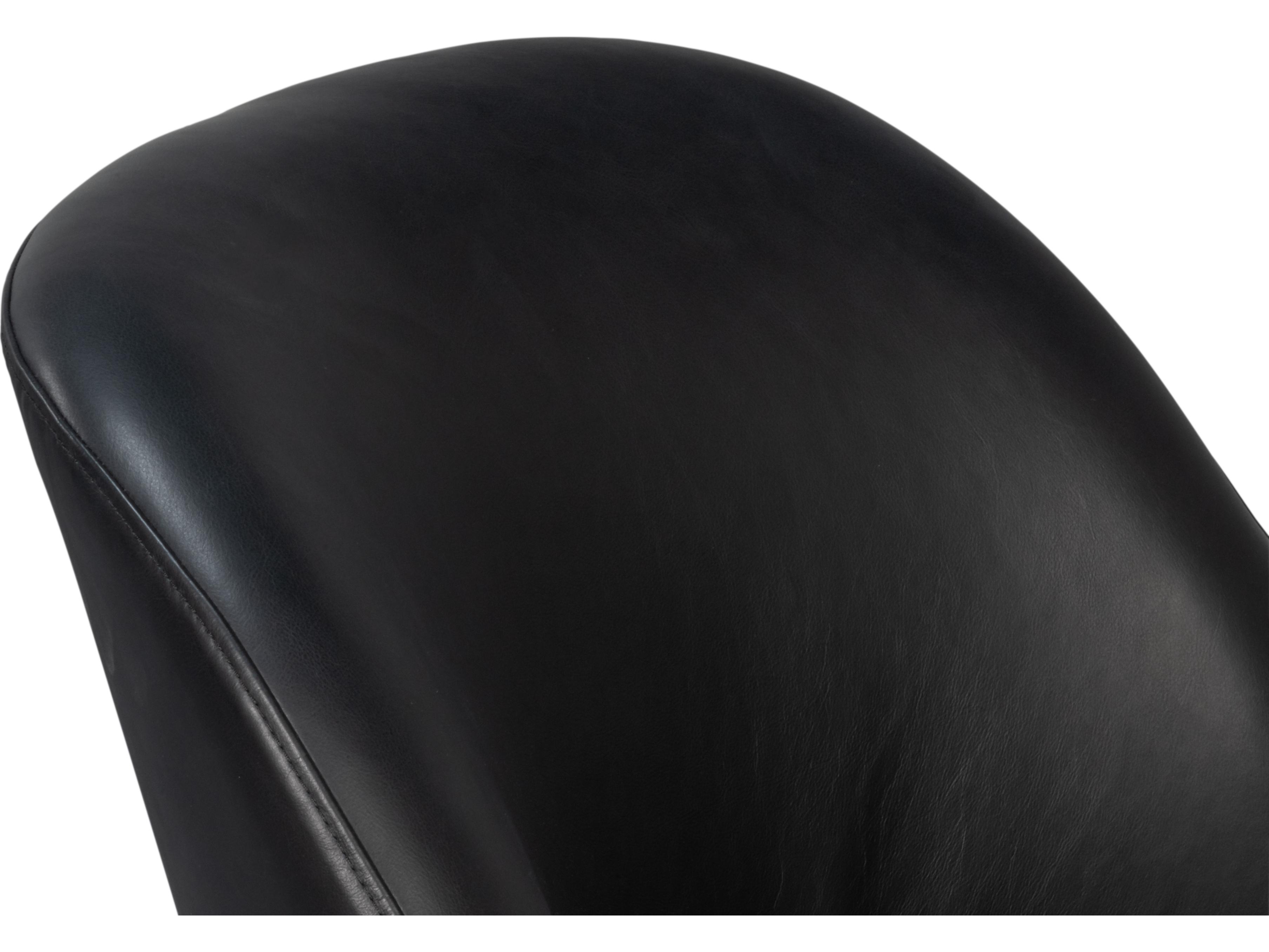 Sarreid Ltd Pindar Blue Leather Accent Chair