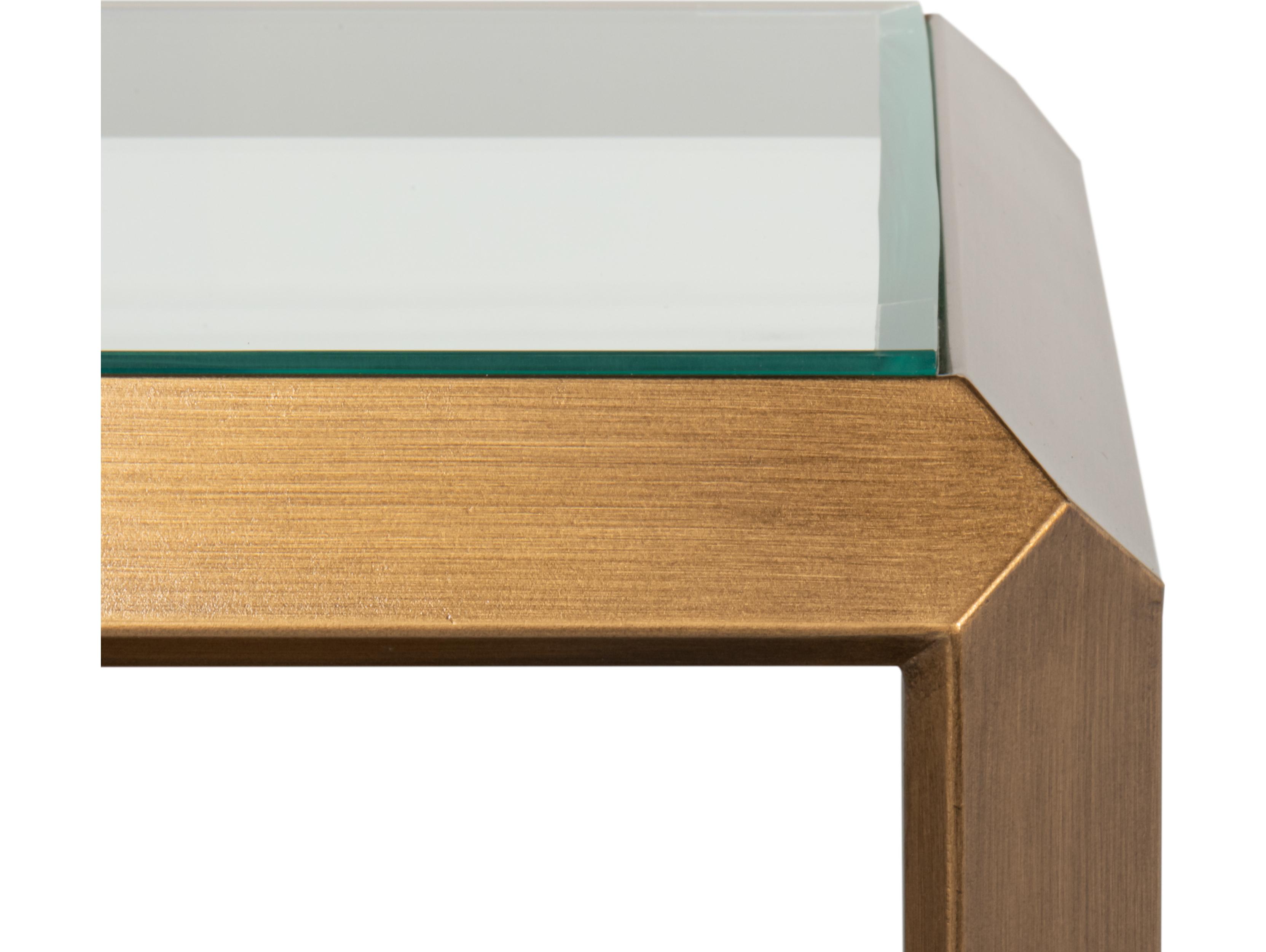 Sarreid Ltd Gilbert Shagreen Side Table Tawny Brown