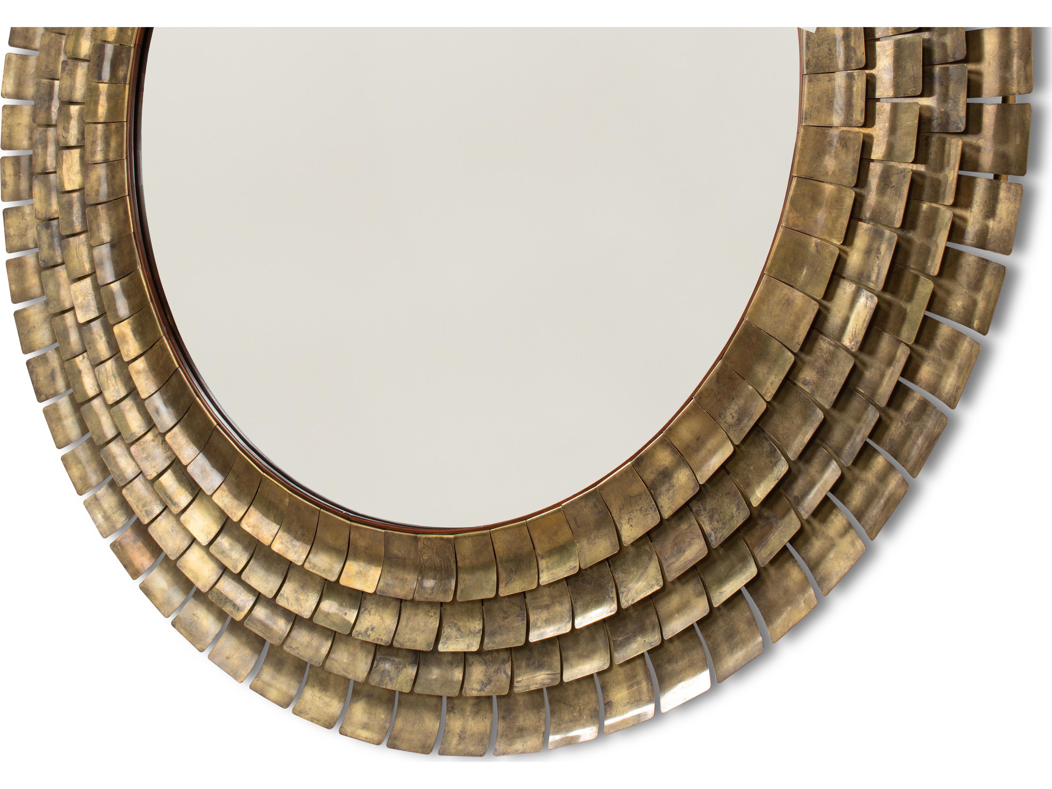 Sarreid Ltd Mistral Wall Mirror Round