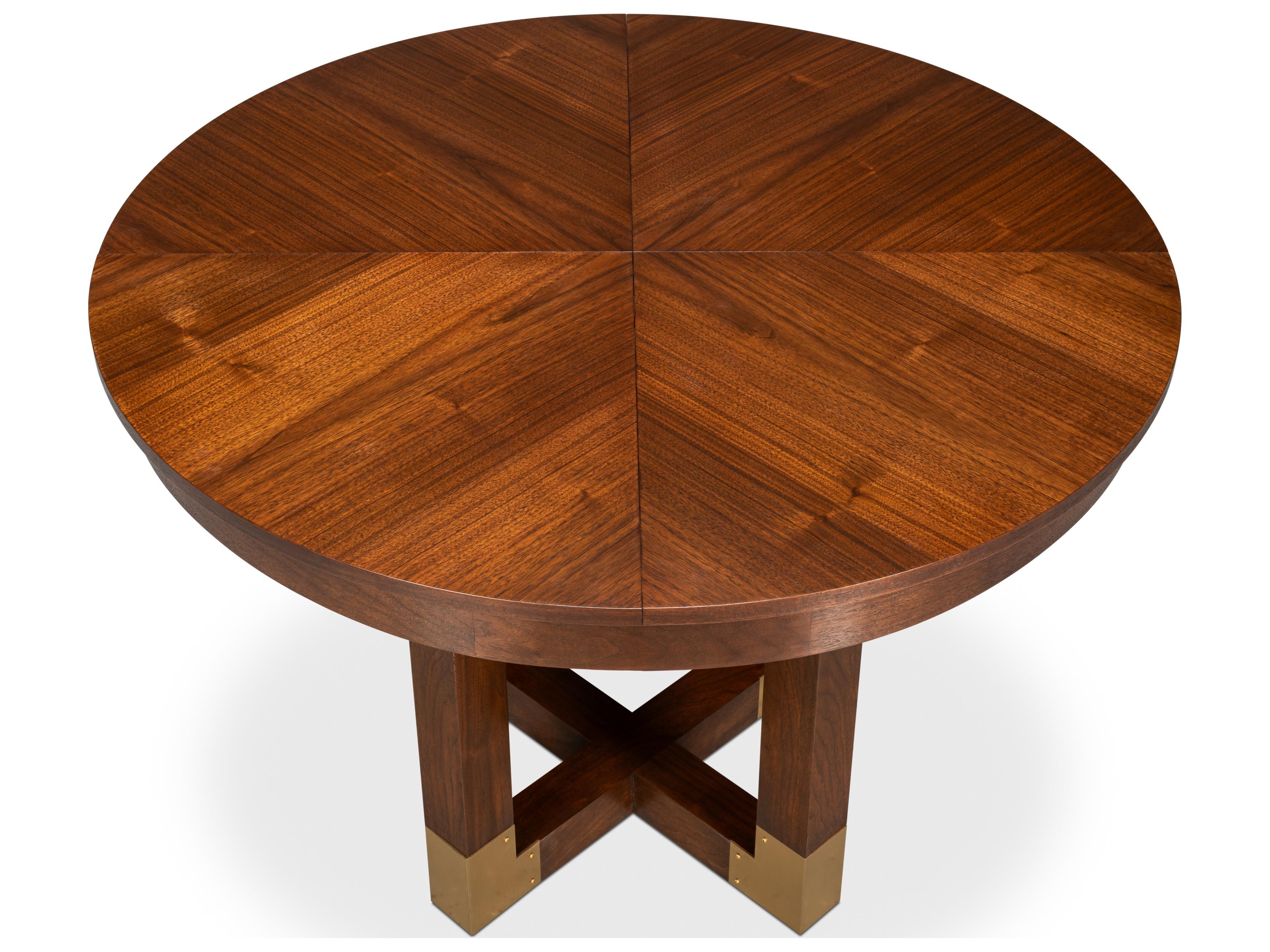 Sarreid Ltd Jupe Round Wood Dining Table