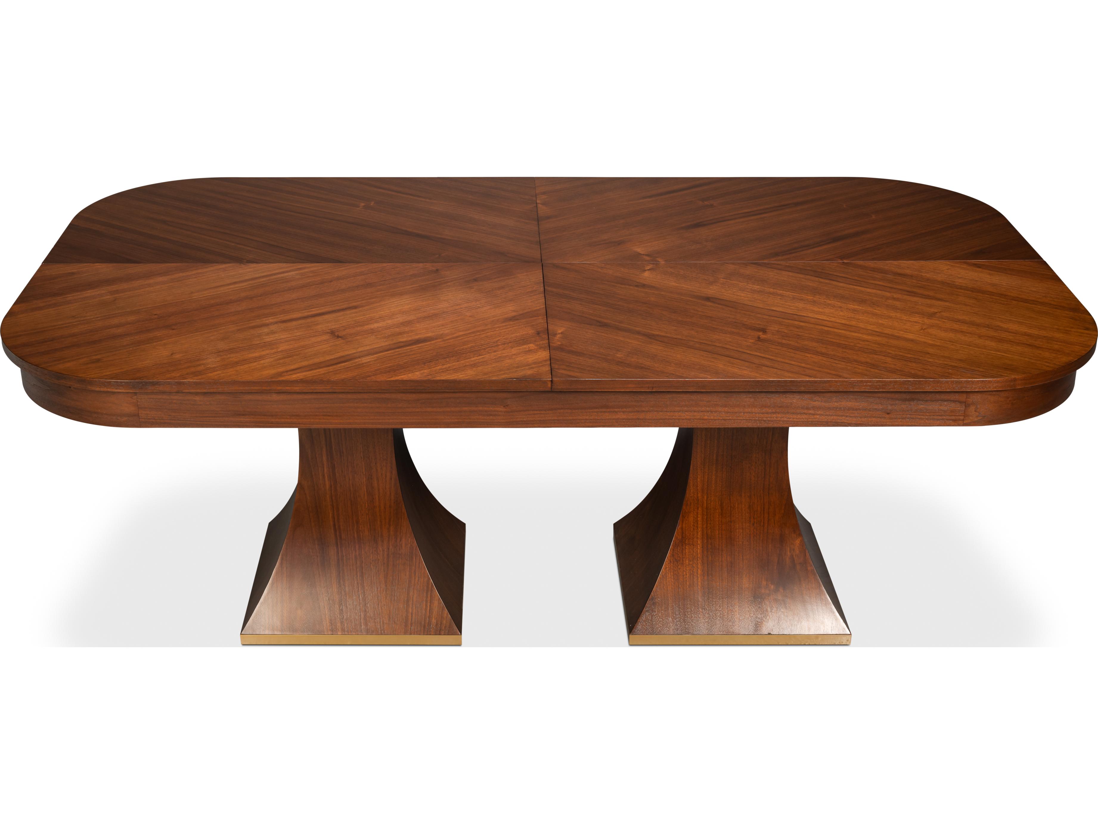 Sarreid Ltd Jupe Rectangular Wood Dining Table