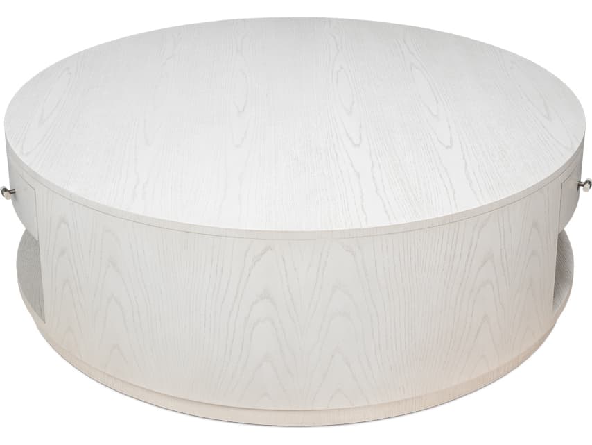 Sarreid Ltd Vero Round Wood Coffee Table