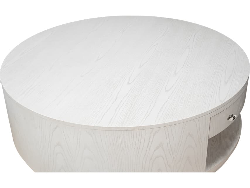 Sarreid Ltd Vero Round Wood Coffee Table