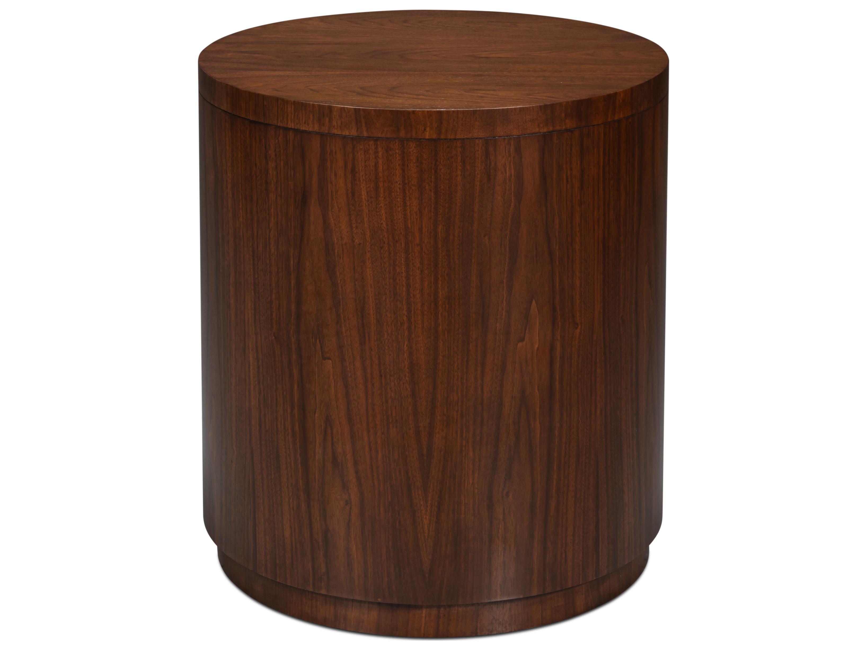 Sarreid Ltd Vero Round Wood End Table