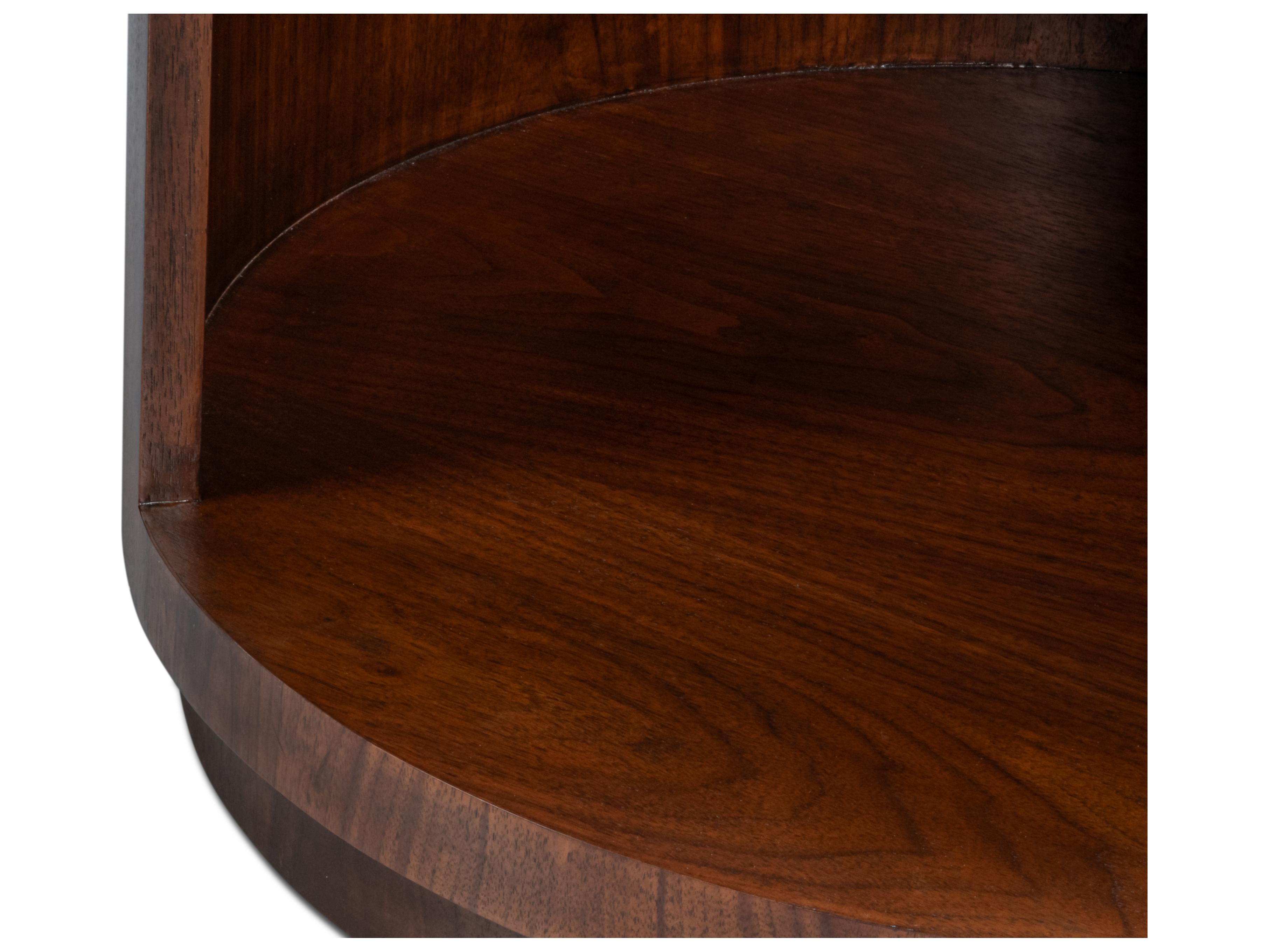 Sarreid Ltd Vero Round Wood End Table