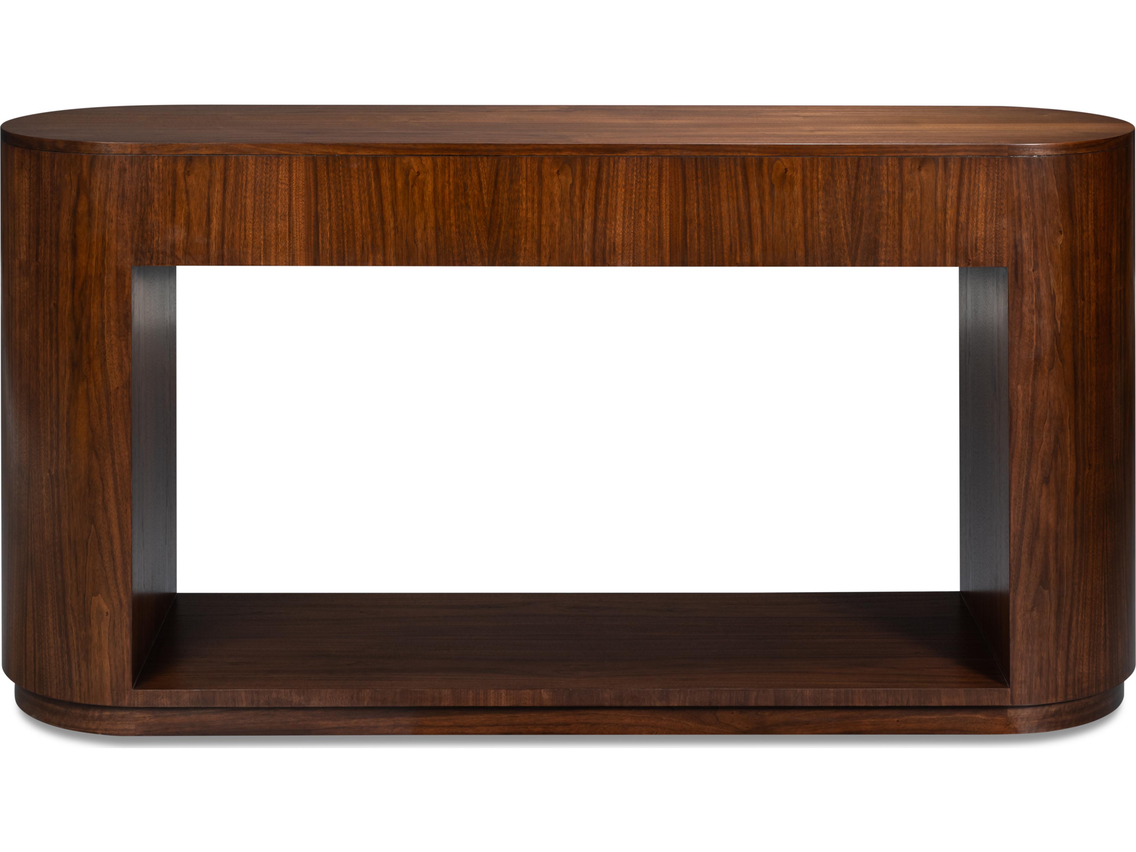 Sarreid Ltd Vero Oval Wood Console Table