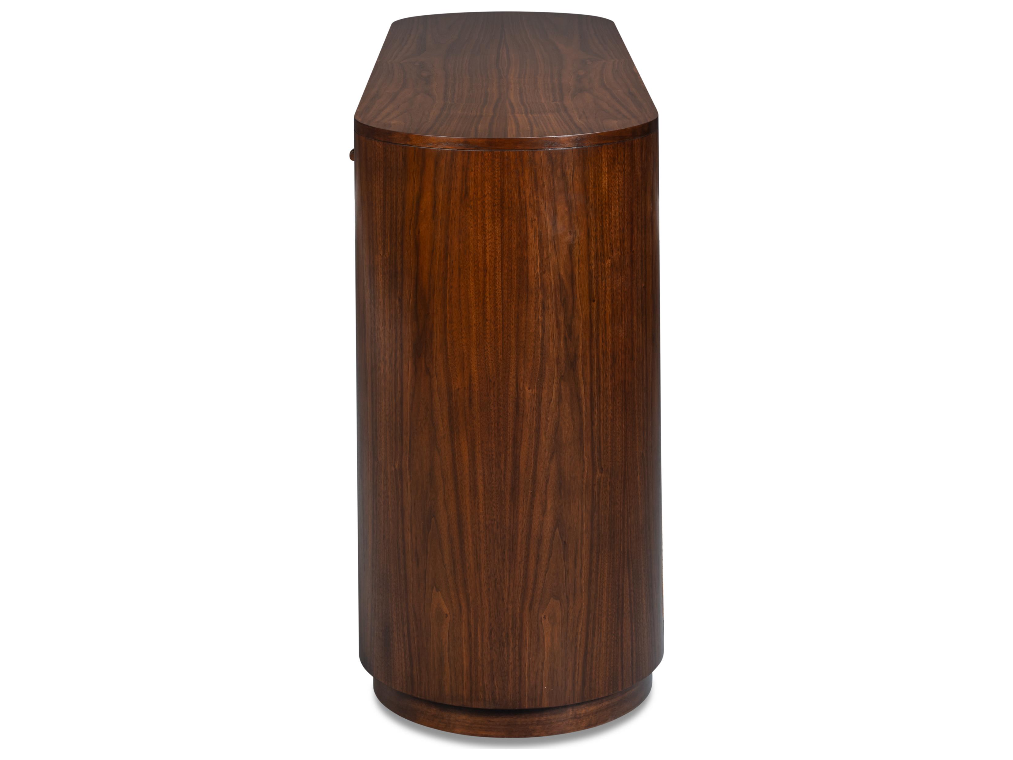 Sarreid Ltd Vero Oval Wood Console Table