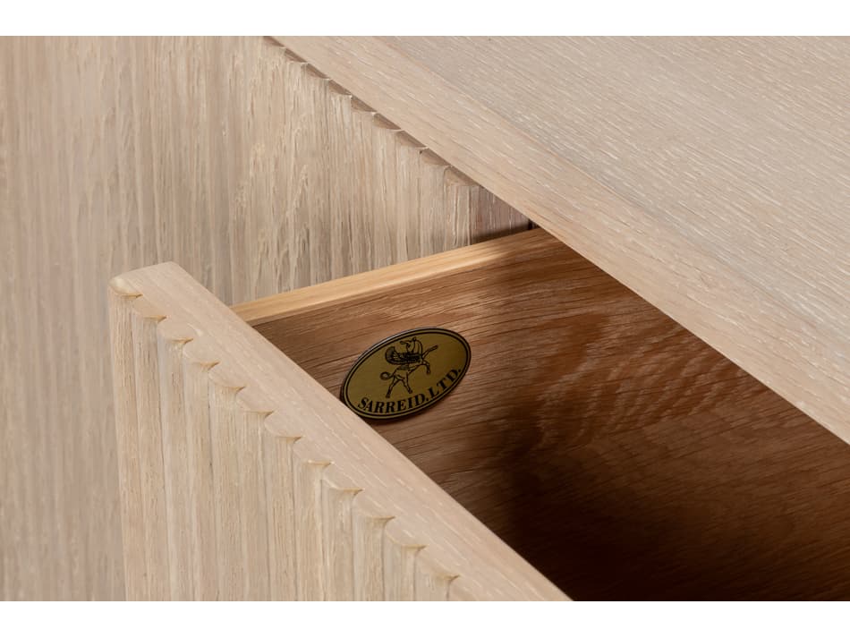 Sarreid Ltd Topsail 76" Oak Wood Sideboard