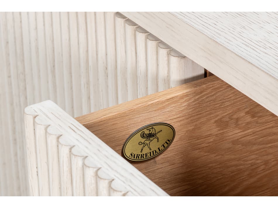 Sarreid Ltd Topsail 76" Oak Wood Sideboard