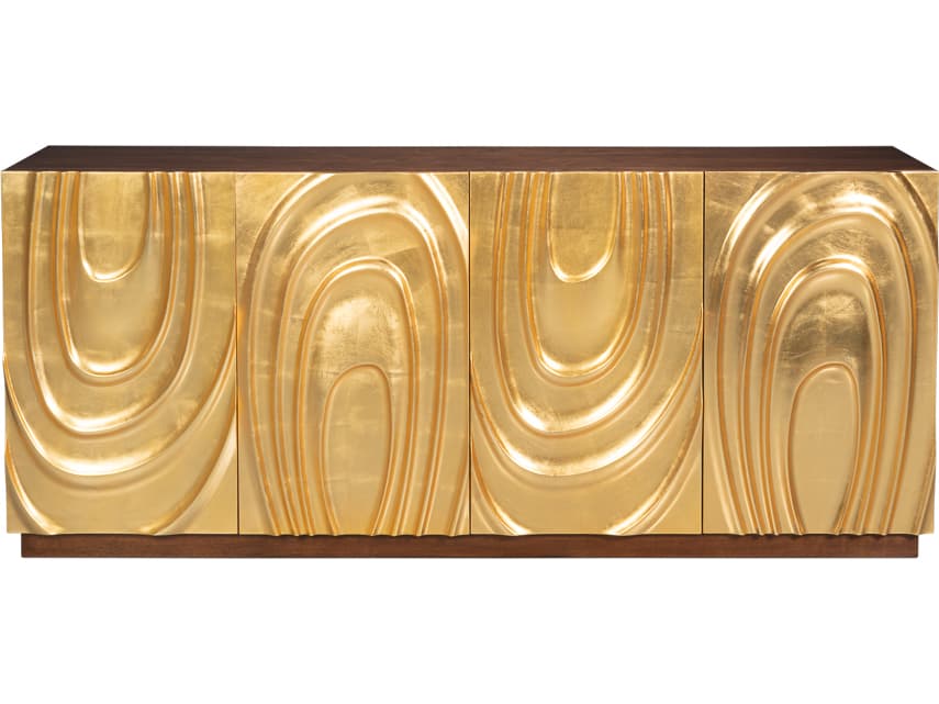 Sarreid Ltd Capriole 86" Walnut Wood Sideboard