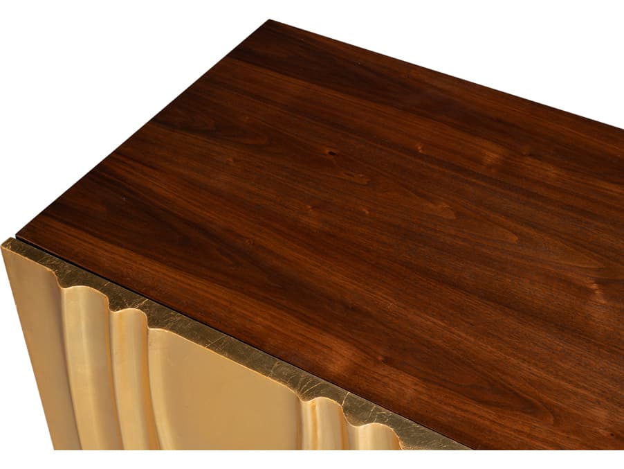 Sarreid Ltd Capriole 86" Walnut Wood Sideboard