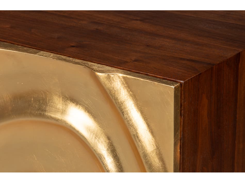 Sarreid Ltd Capriole 86" Walnut Wood Sideboard