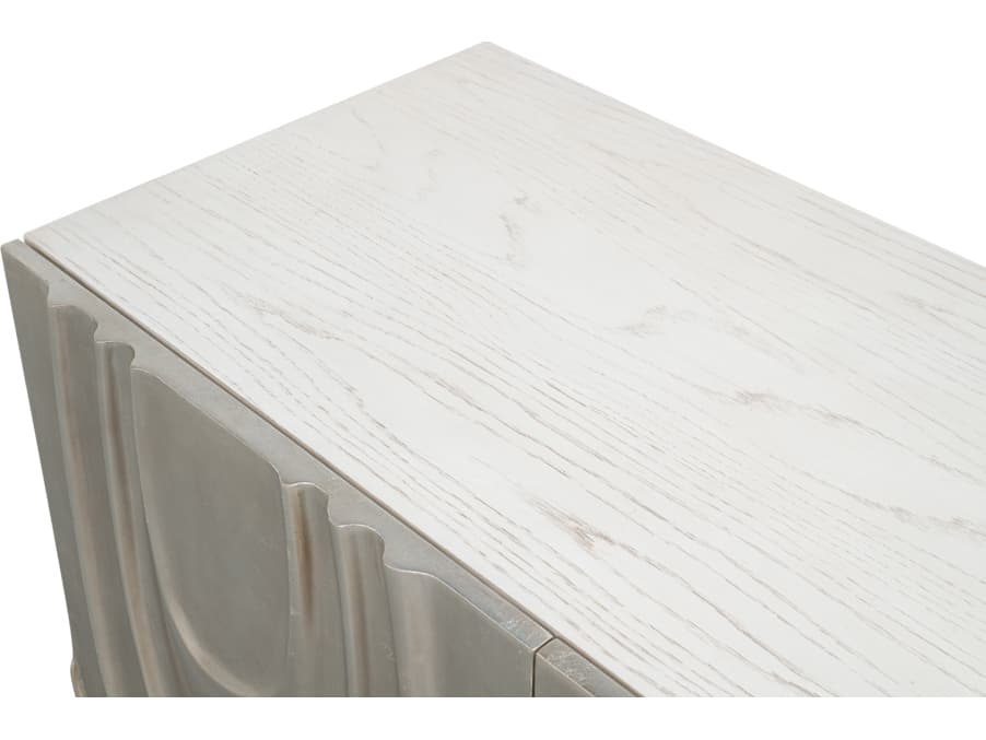 Sarreid Ltd Capriole 86" Ash Wood Sideboard