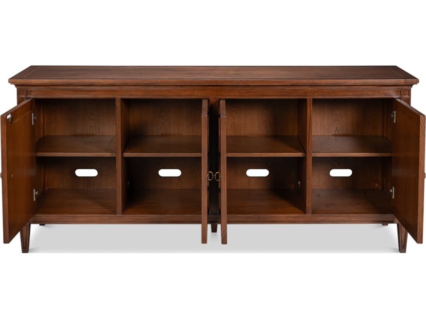 Sarreid Ltd Beaufort 80" Maple Wood Sideboard