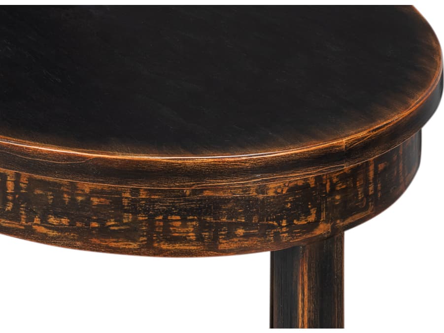 Sarreid Ltd Golden Oval Wood End Table