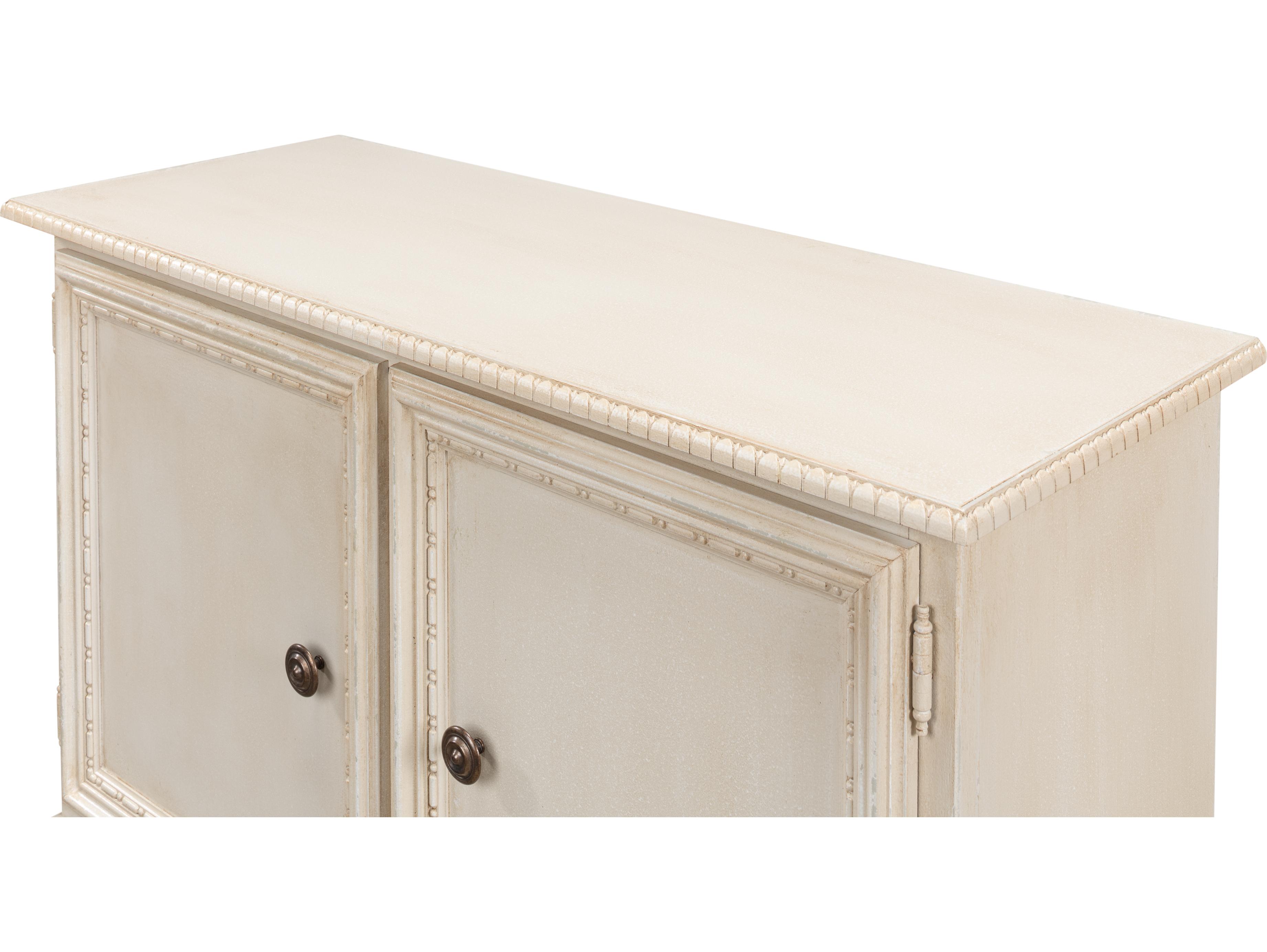 Sarreid Ltd 2 Door Sideboard Bright Lime White