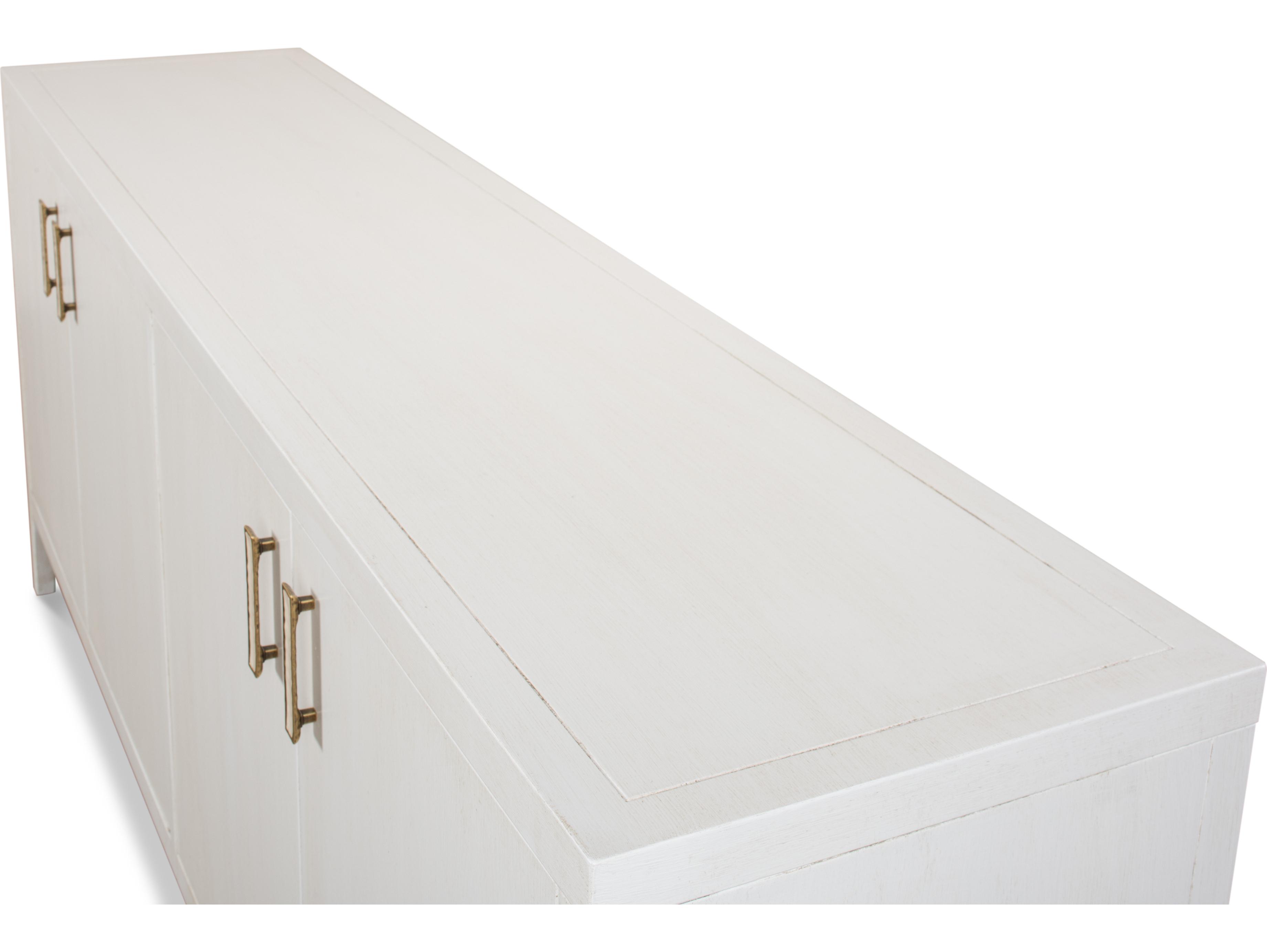 Sarreid Ltd Blanco 4 Door Buffet Cortina White