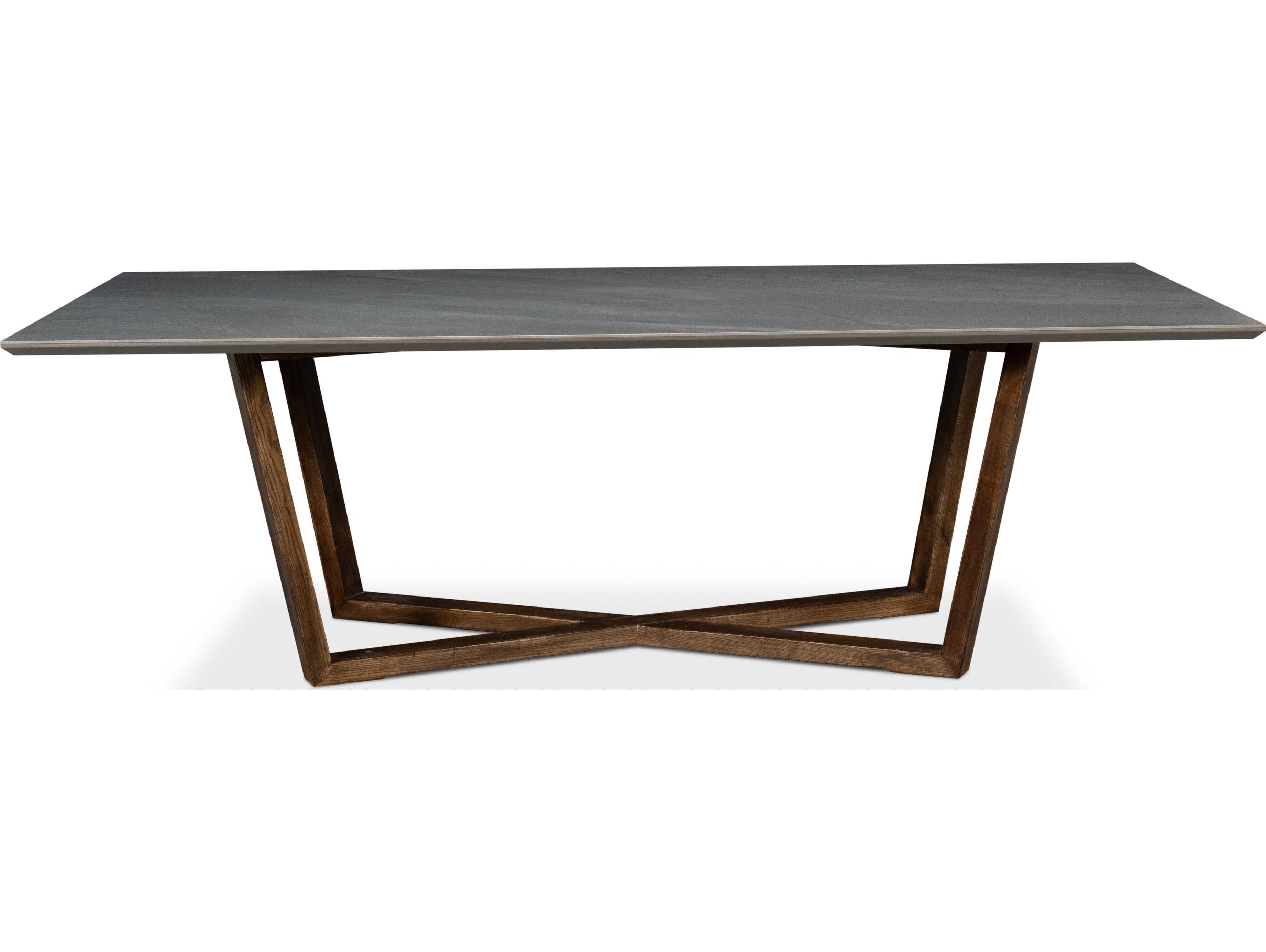 Sarreid Ltd Double Pedestal Dining Table