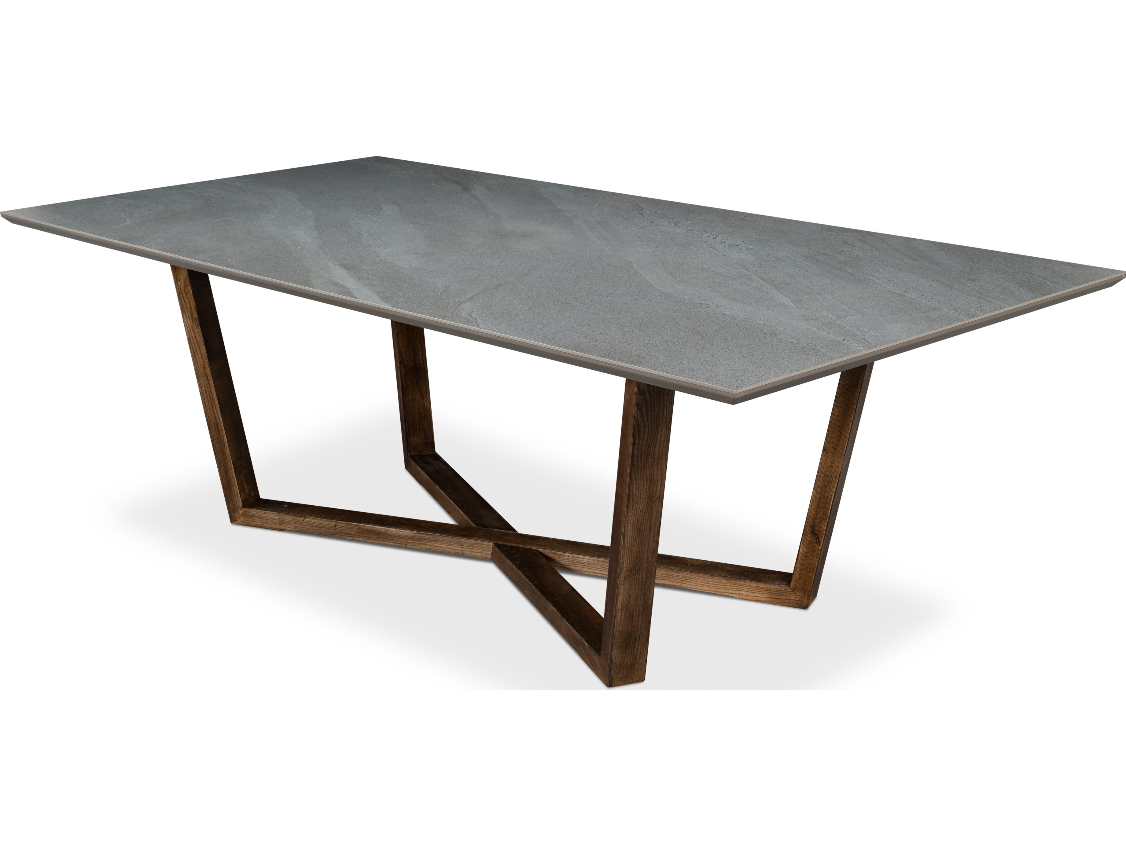 Sarreid Ltd Double Pedestal Dining Table