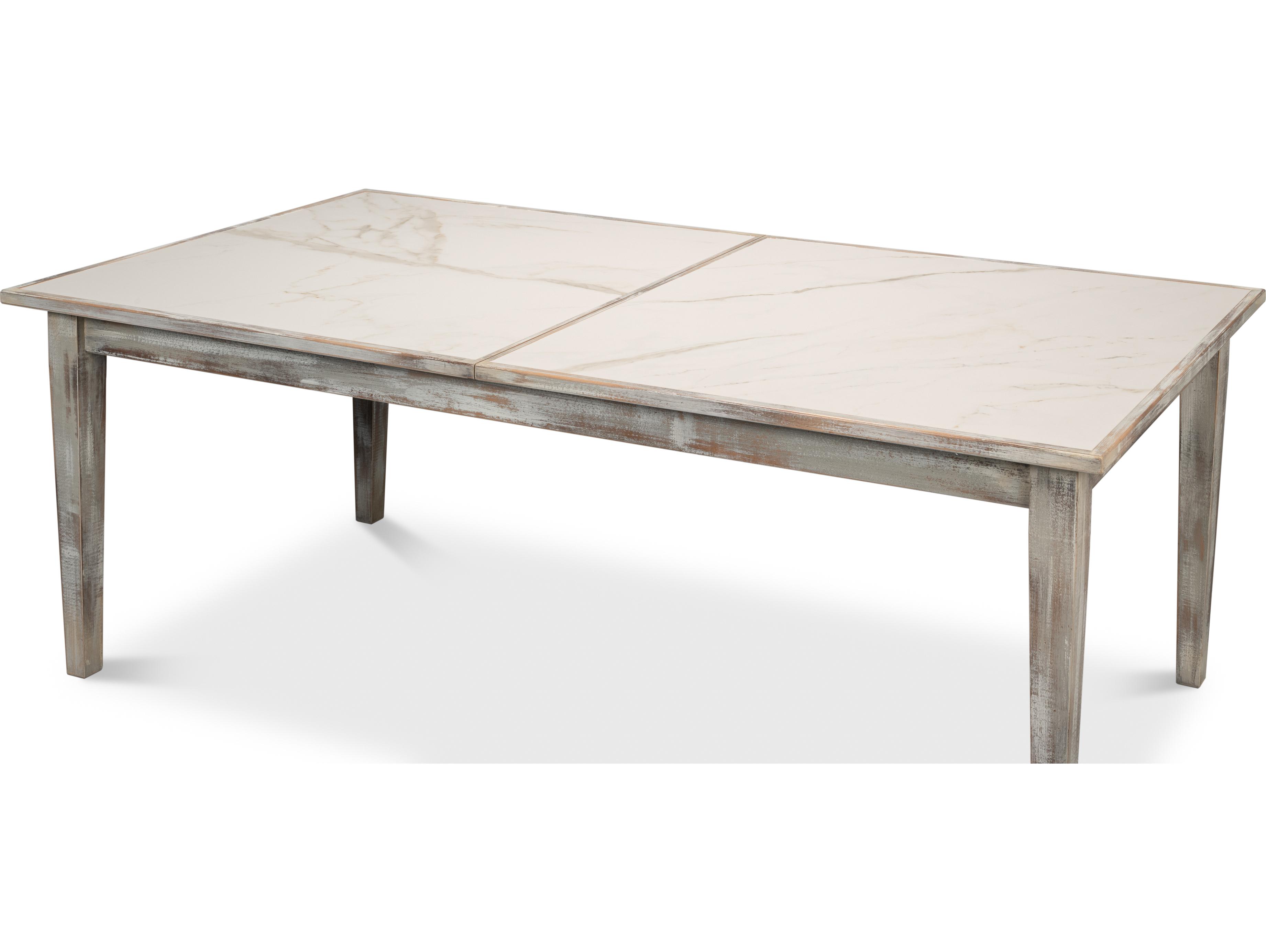 Sarreid Ltd Vince Dining Table Grey Oak