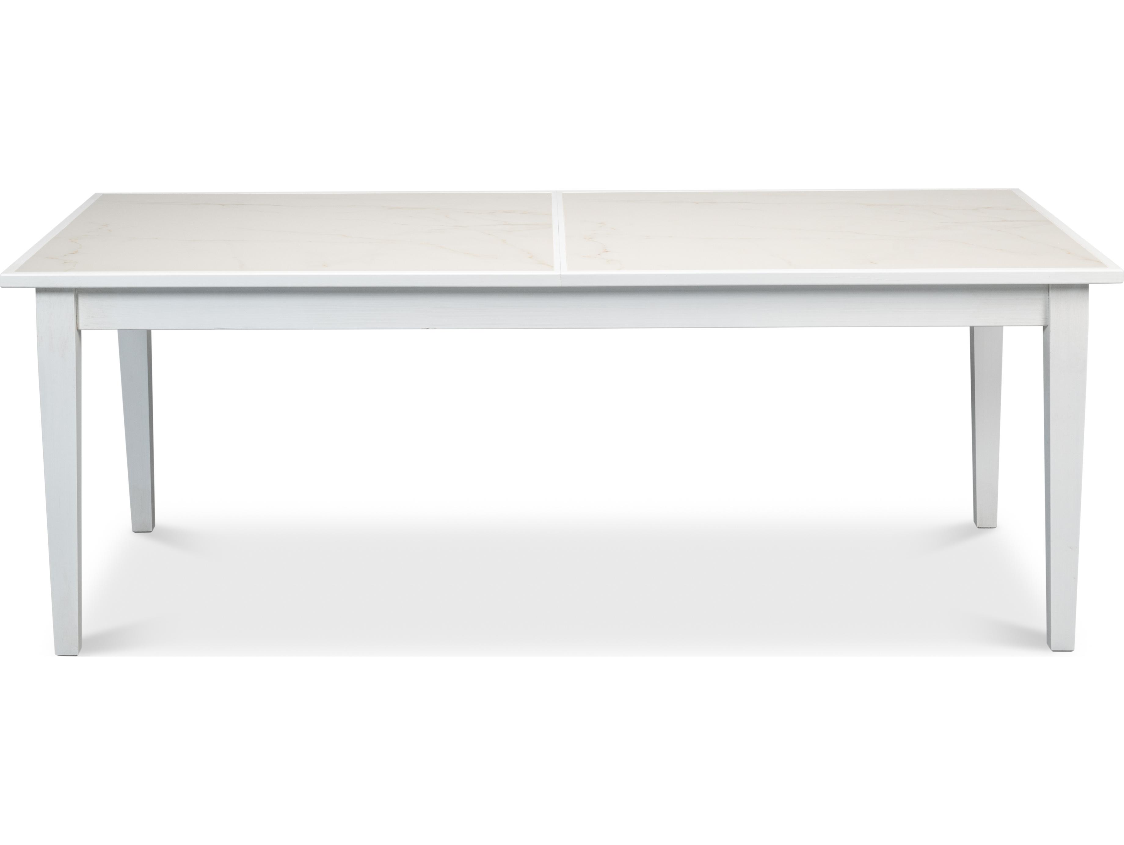 Sarreid Ltd Elton Butterfly Dining Table White