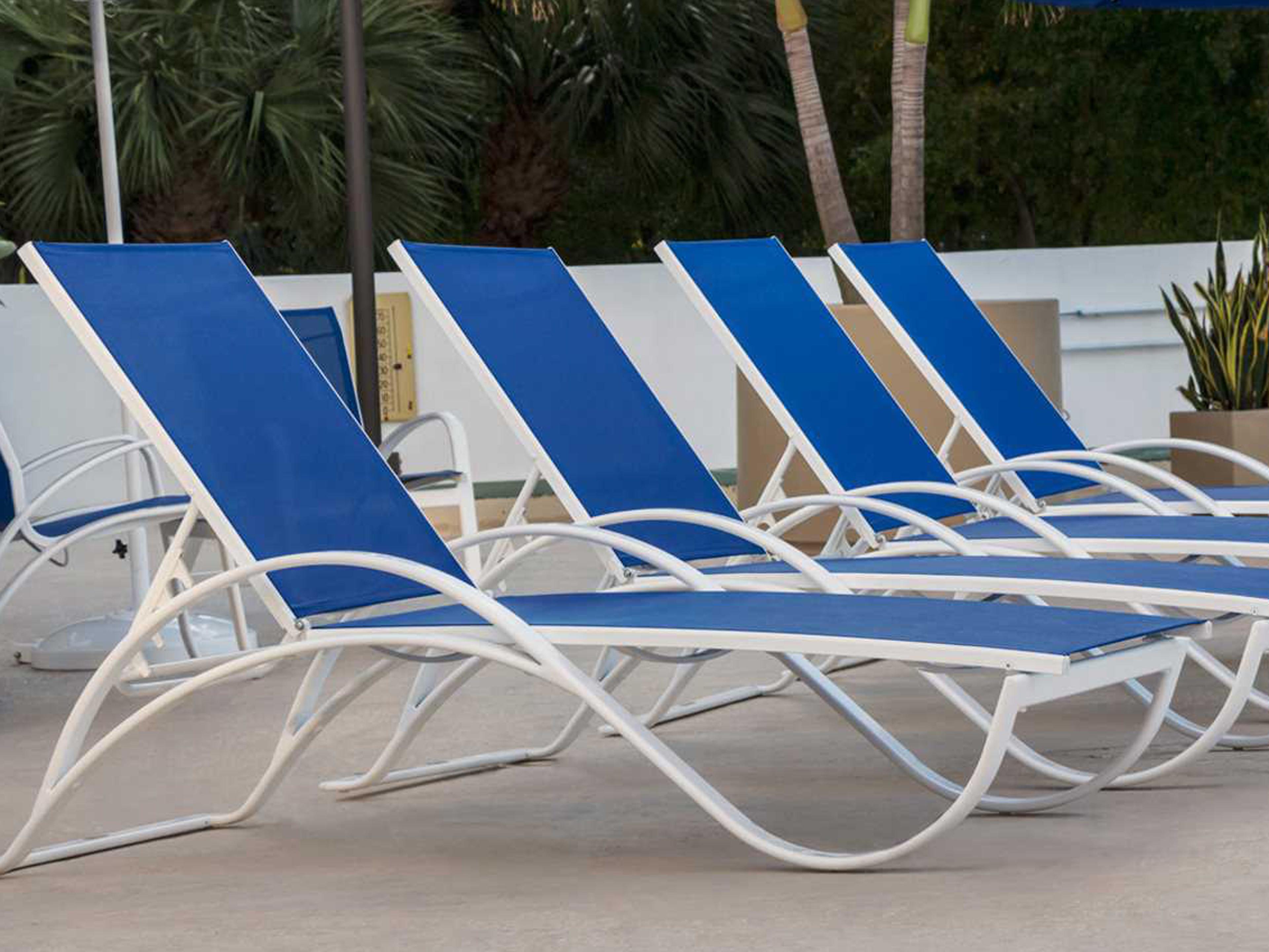 Decoscape Atlantic Aluminum Sling Lounge Set