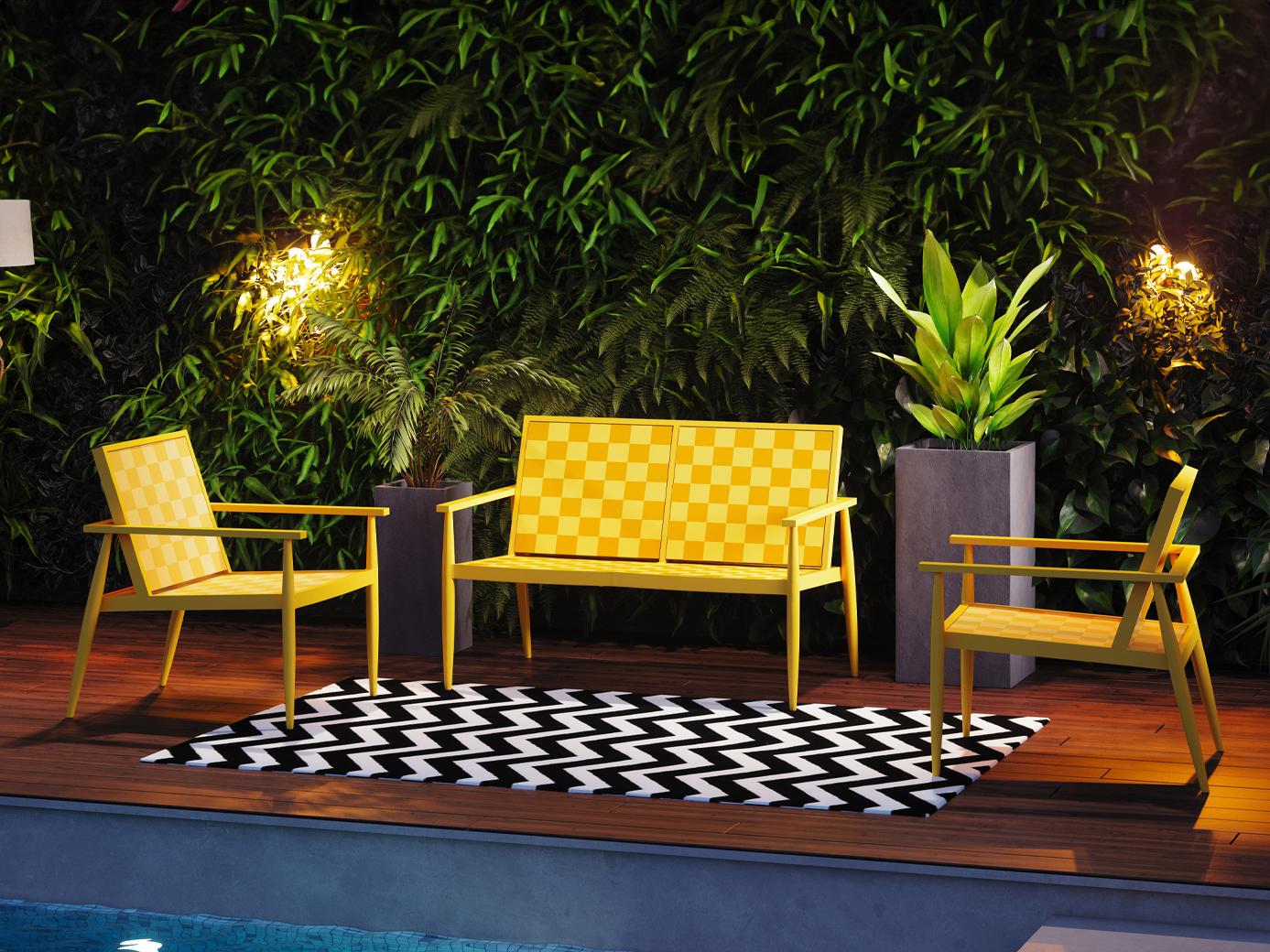 Decoscape Danish Lounge Set