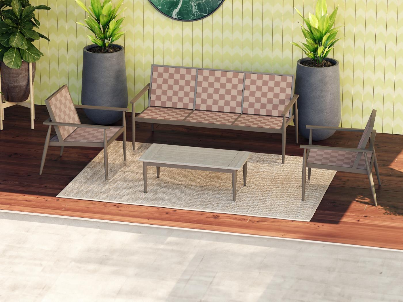 Decoscape Danish Lounge Set