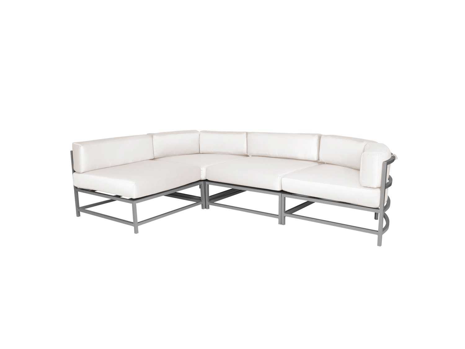 Decoscape Delano Aluminum Cushion Lounge Set