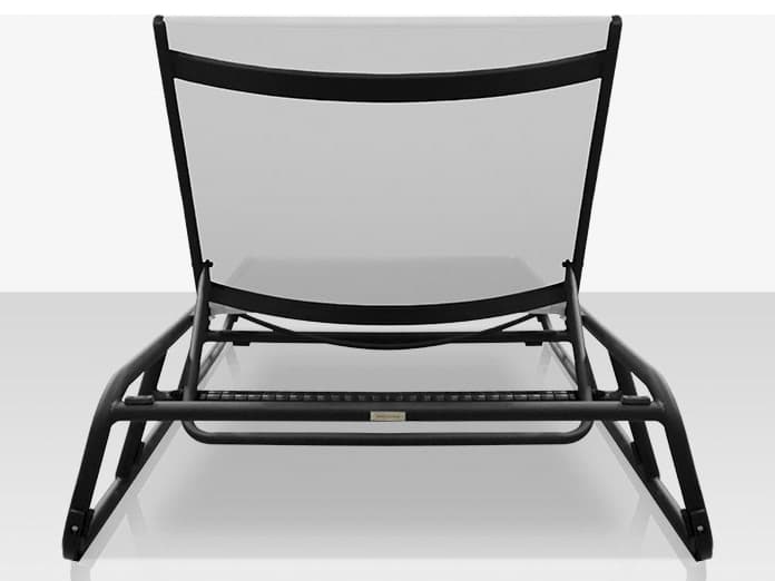 Decoscape Elephant Aluminum Sling Armless Stackable Chaise Lounge
