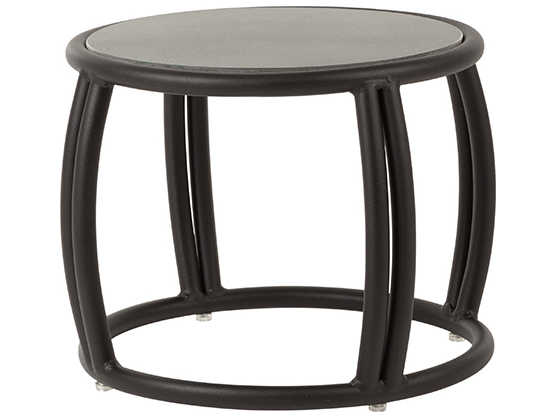 Decoscape Elephant Aluminum Small Round End Table