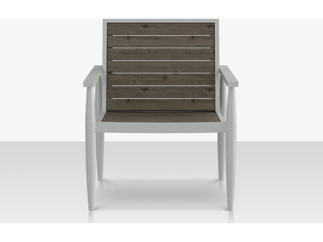 Decoscape Danish Aluminum Composite Slatted Lounge Chair