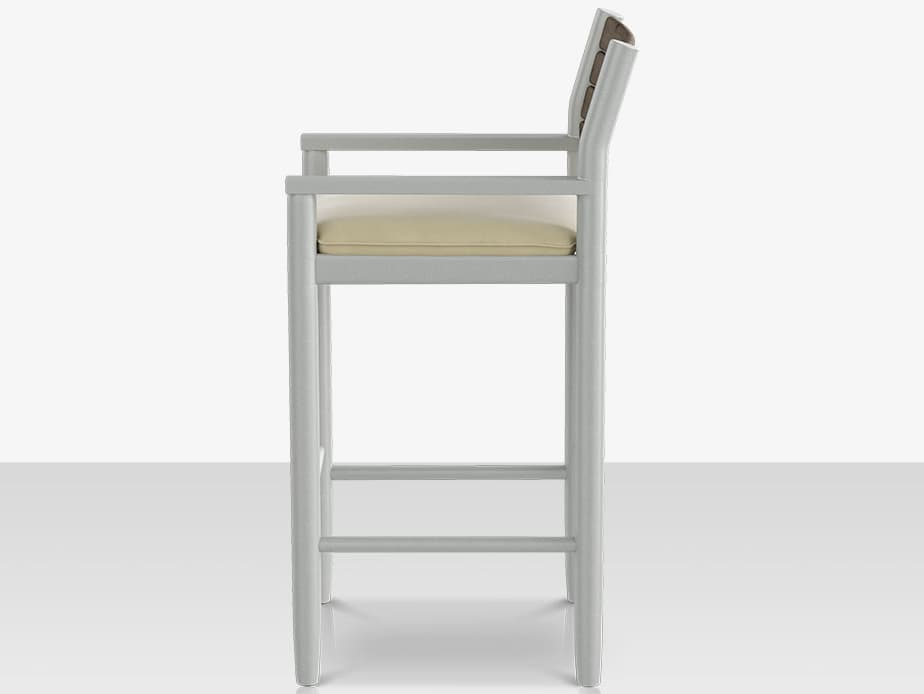 Decoscape Danish Aluminum Sling Strap Bar Arm Chair