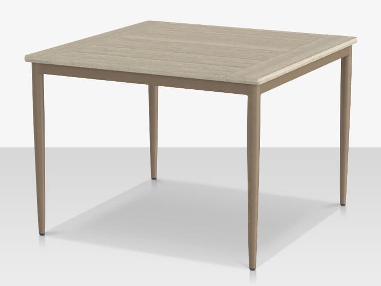 Decoscape Danish Aluminum Square Small Dining Table