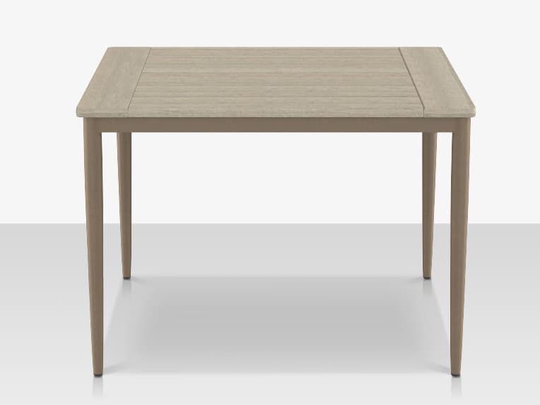 Decoscape Danish Aluminum Square Small Dining Table