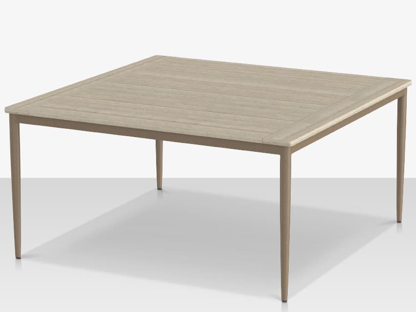 Decoscape Danish Aluminum Square Large Dining Table