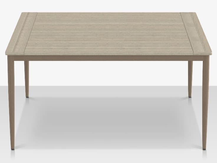 Decoscape Danish Aluminum Square Large Dining Table